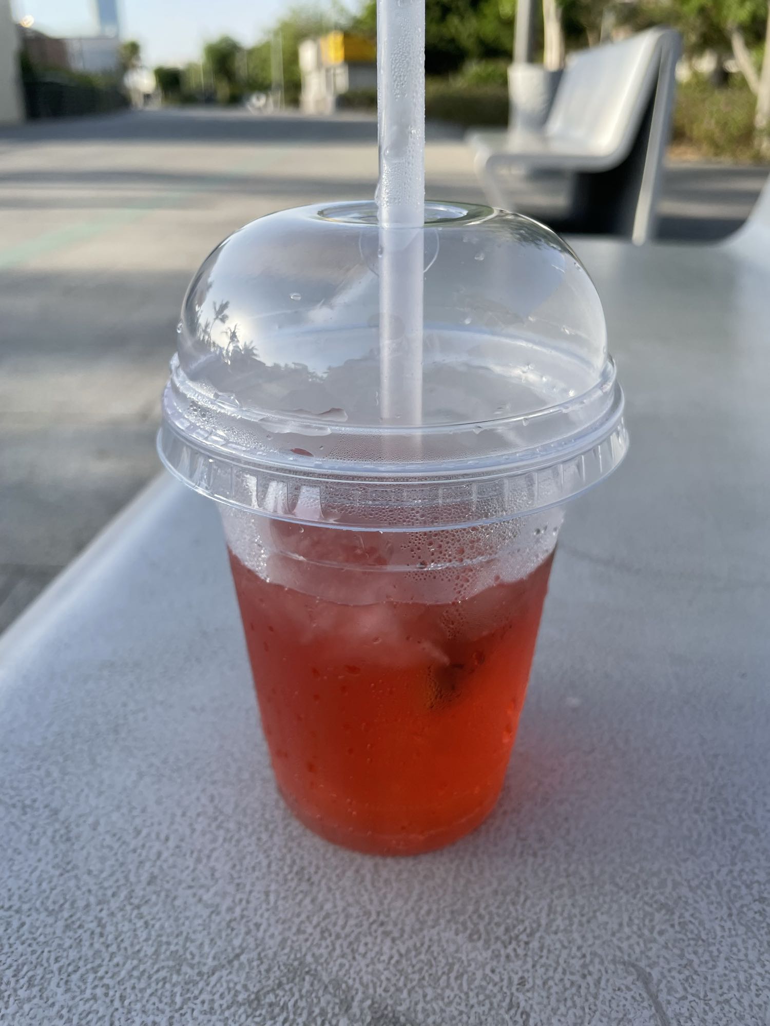 Iced Strawberry Drink