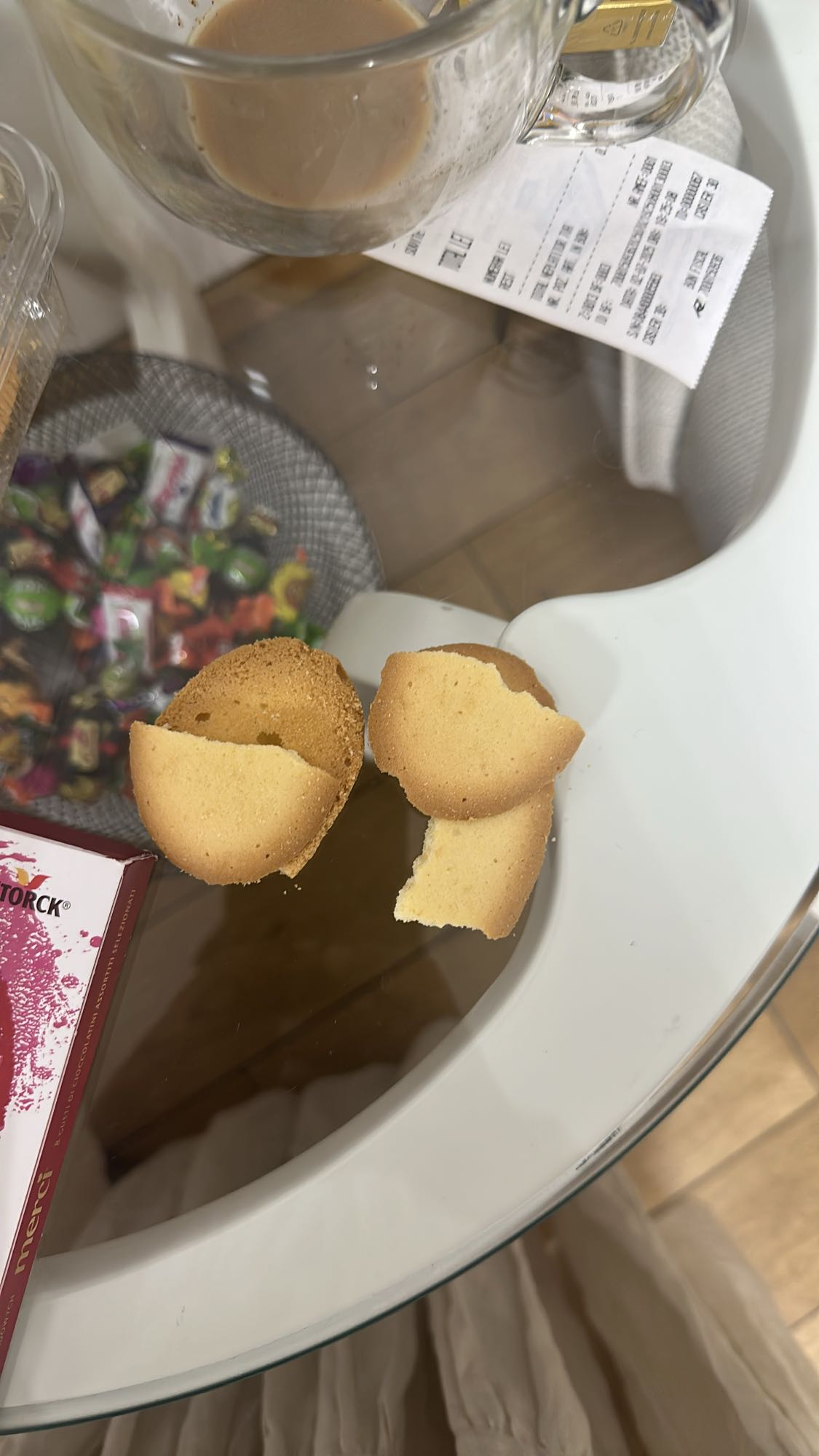 Coffee and butter cookies