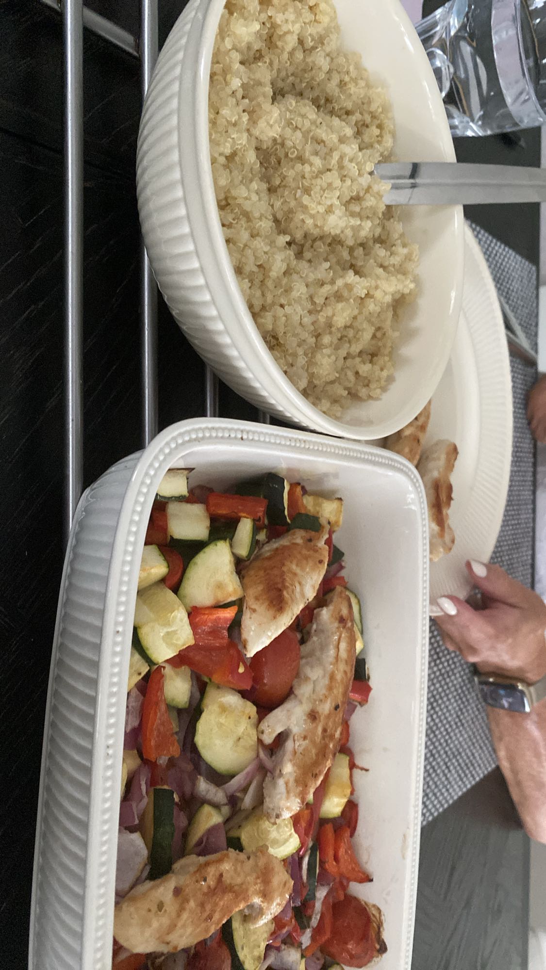 kip met quinoa en groenten