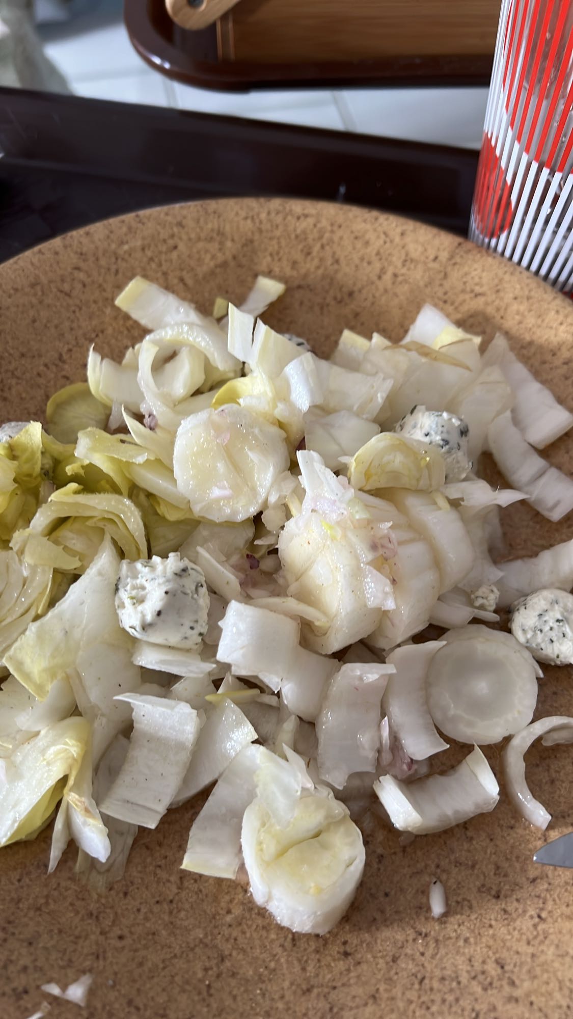 Salade d'endives rapide