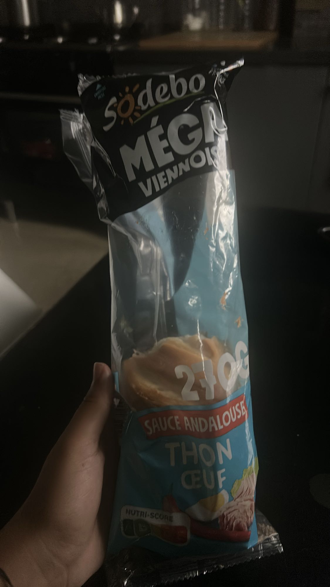 Sandwich thon œuf andalouse