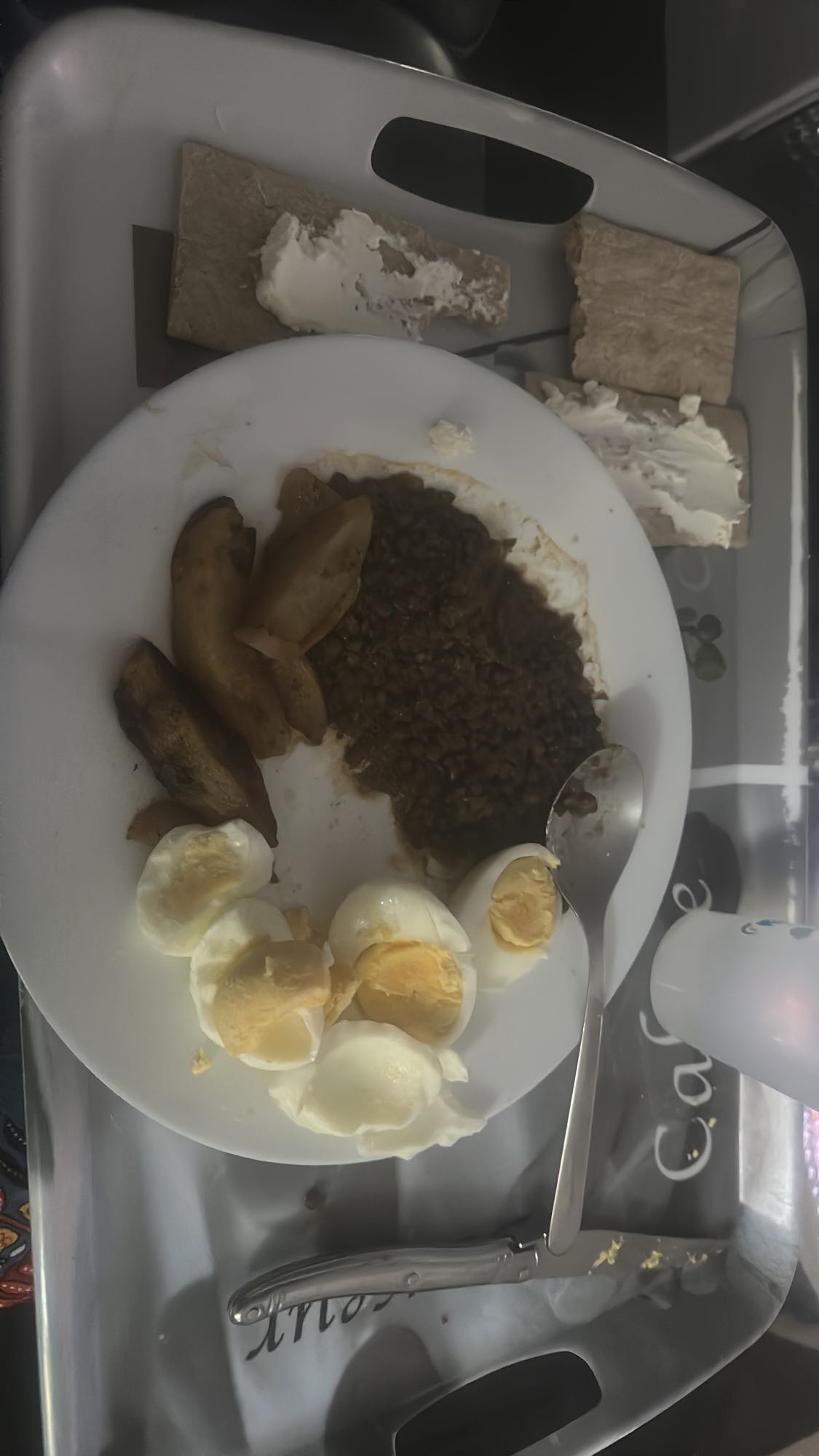 Déjeuner protéiné simple