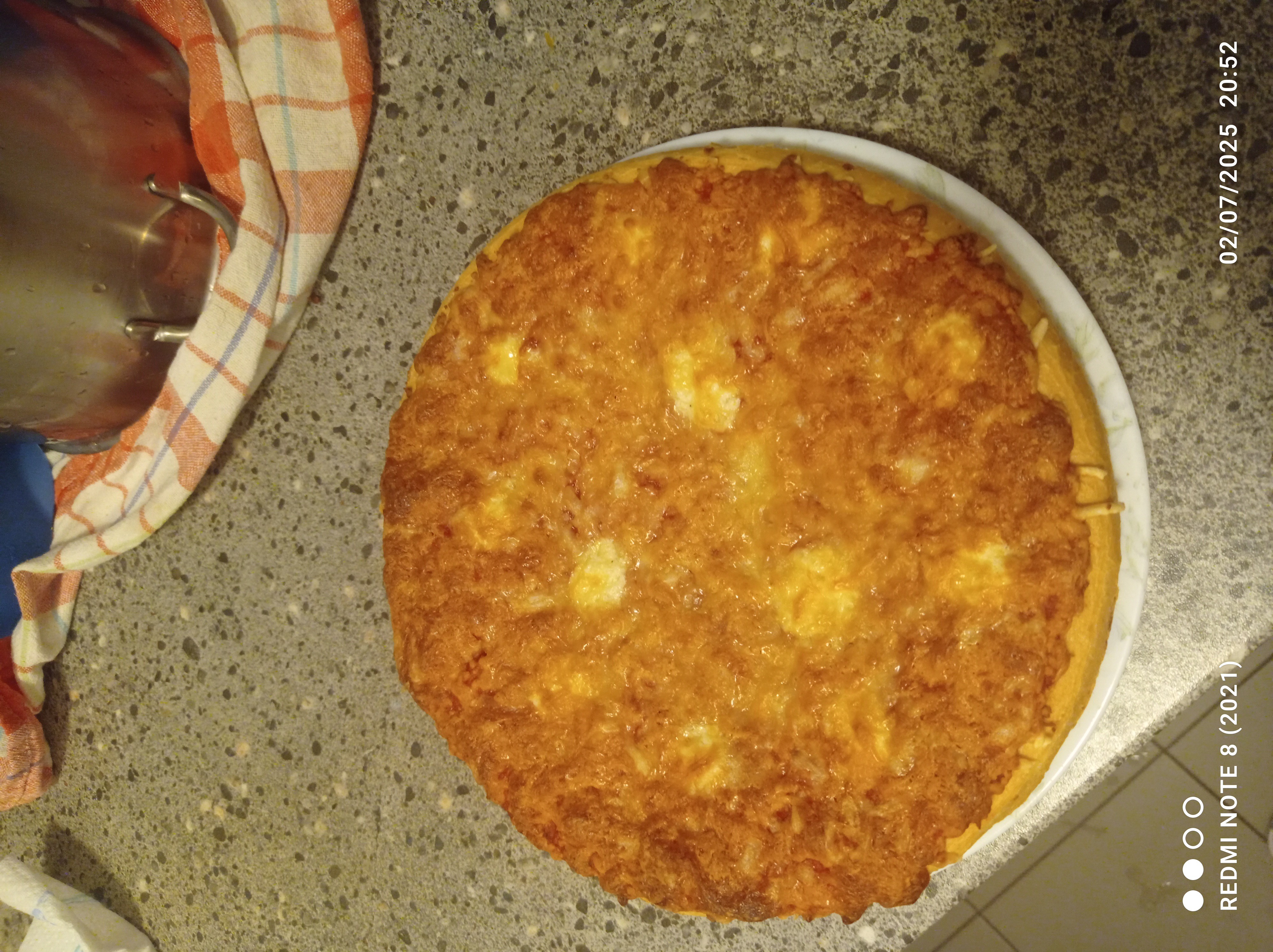 Cheese Omelette Pie
