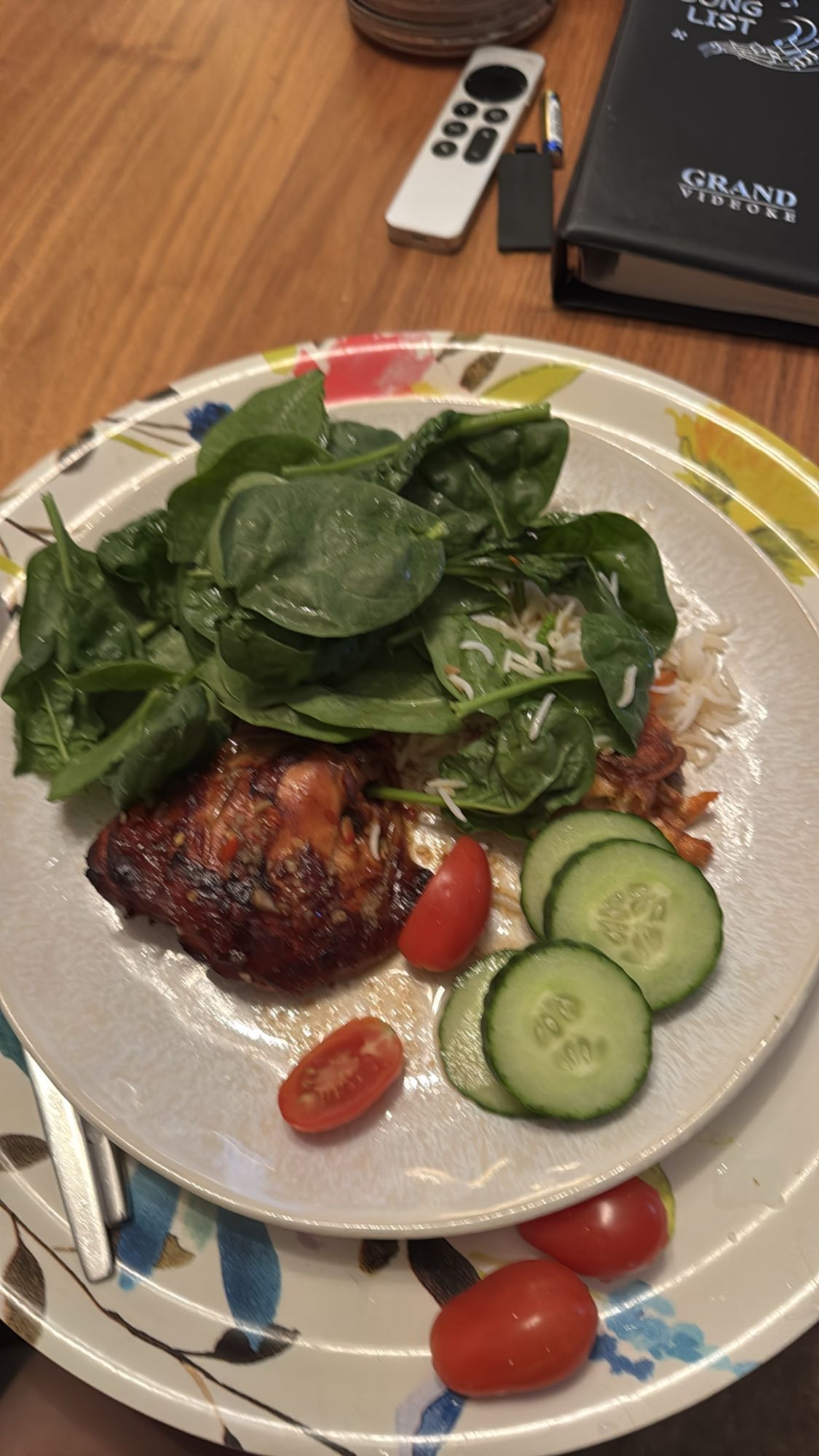 Kyckling med ris och grönsaker