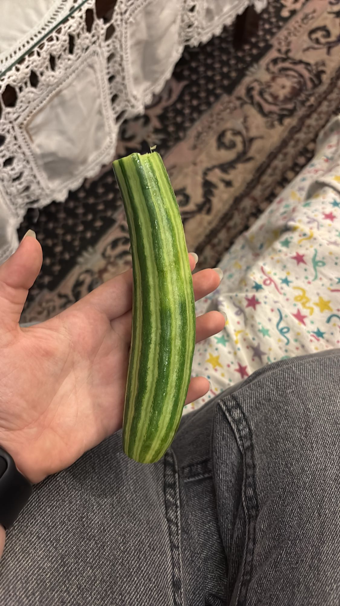 Whole cucumber snack