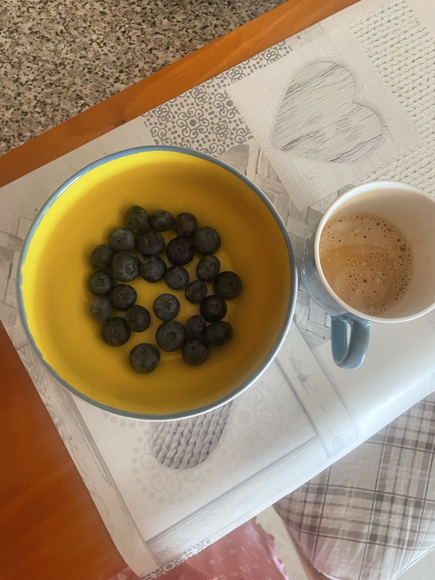 Blueberries and Coffee