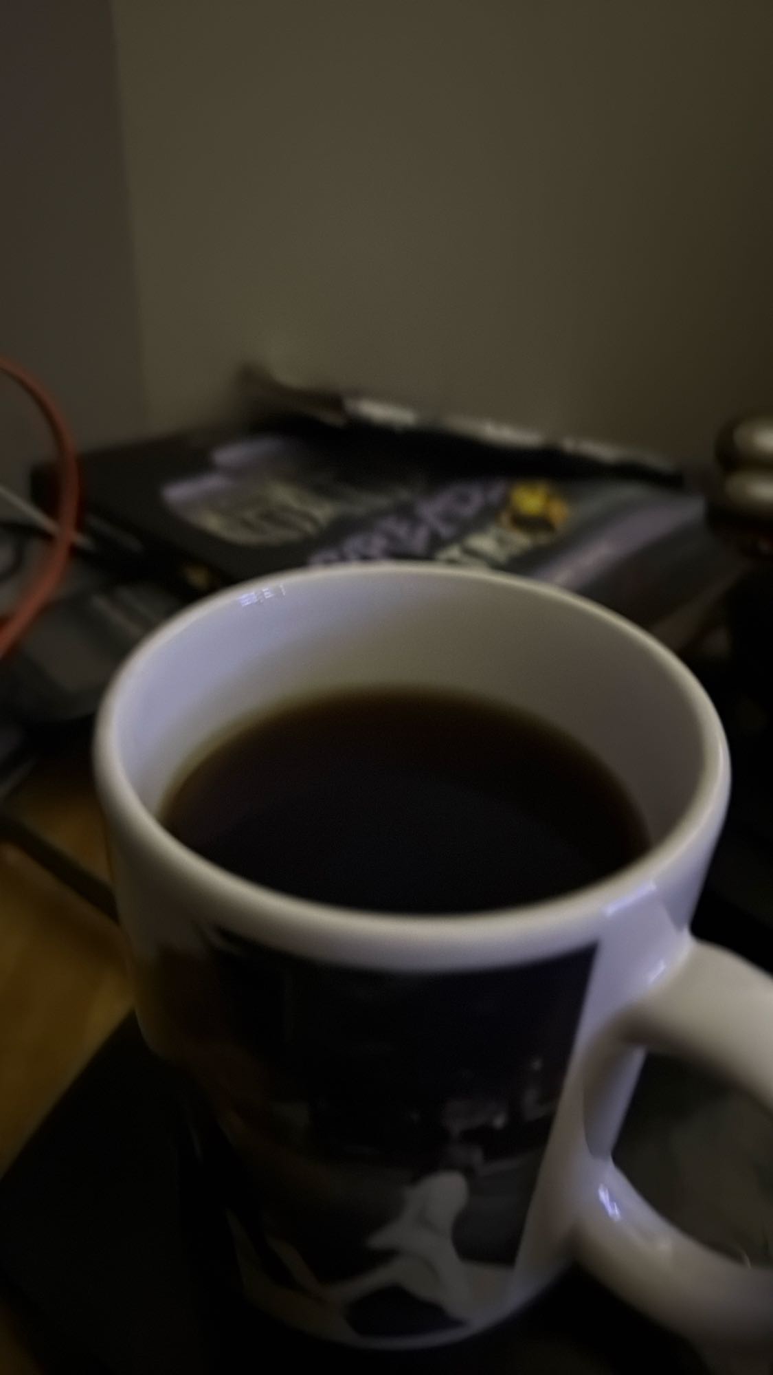 Tasse de café noir