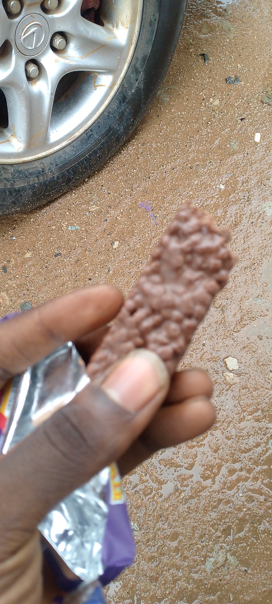 Chocolate wafer bar
