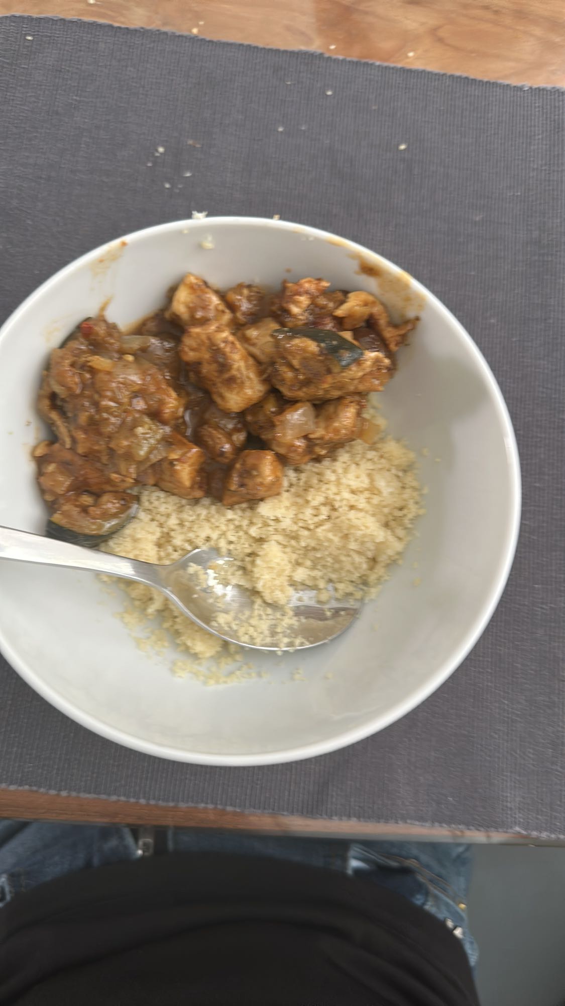 kipstoof met couscous