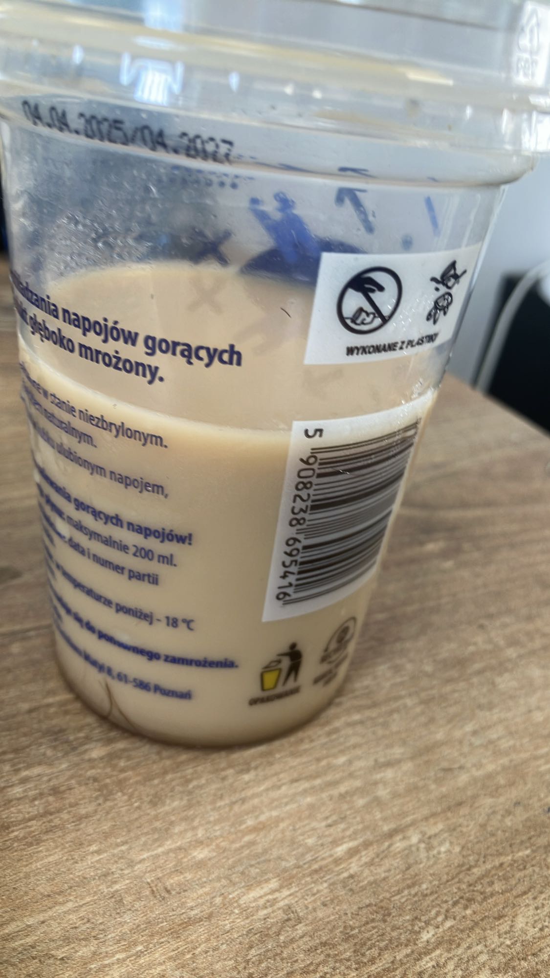 mrożona kawa mleczna