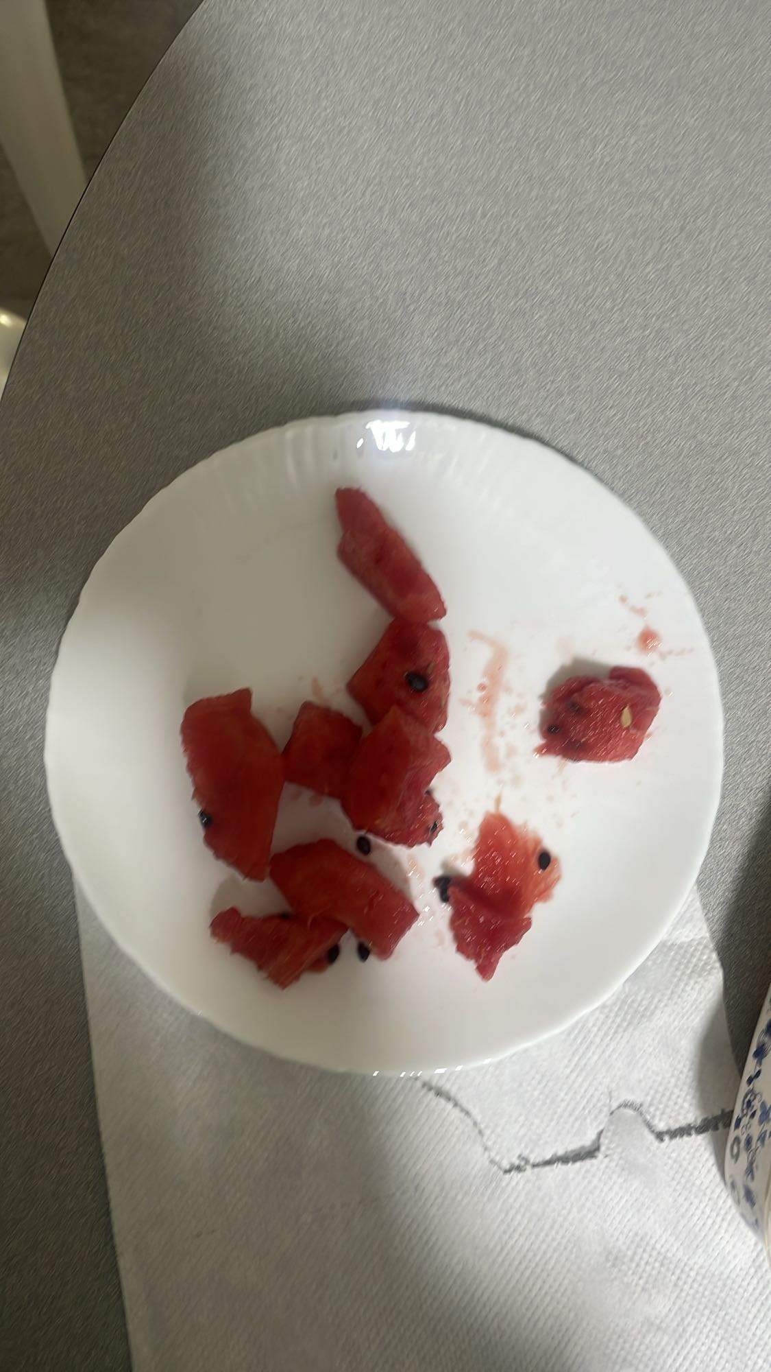 Watermelon pieces