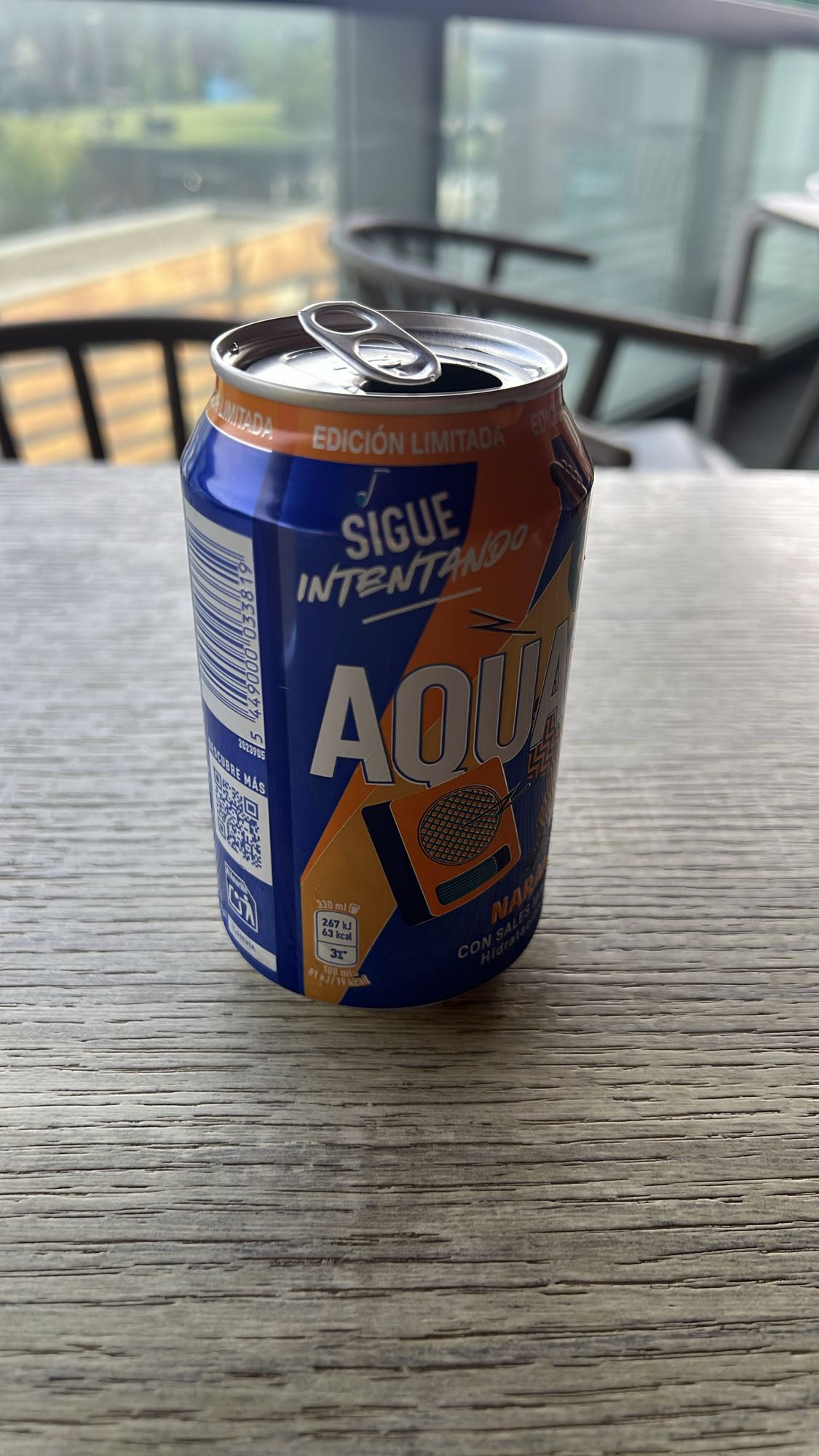 bebida sabor naranja