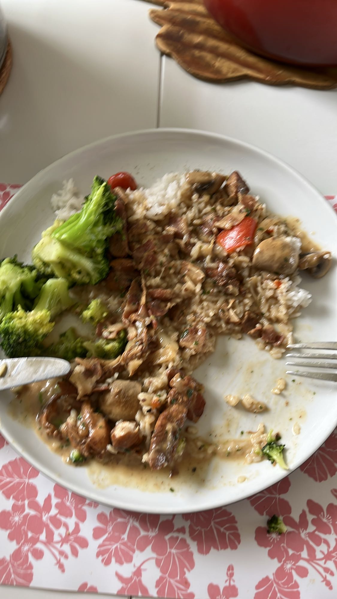 Kycklinggryta med ris