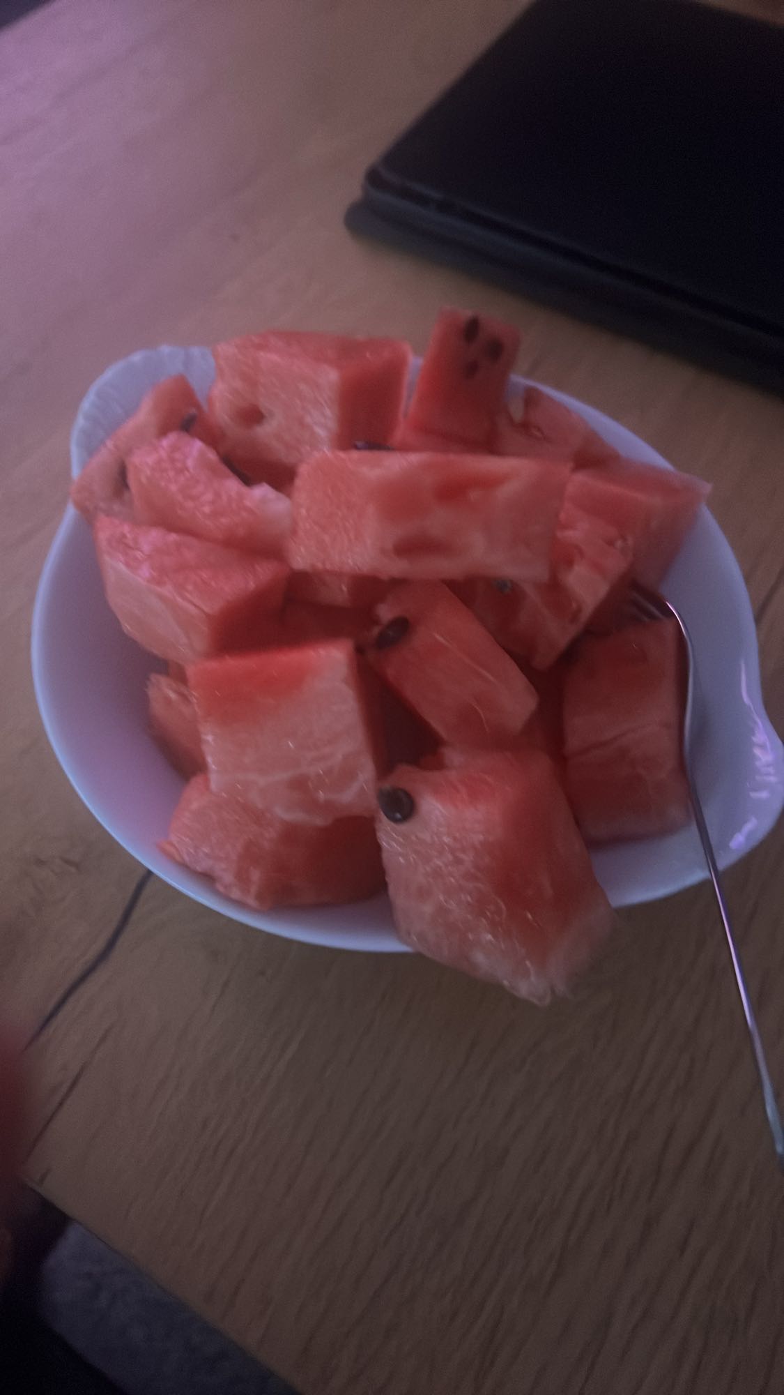 Wassermelonenwürfel