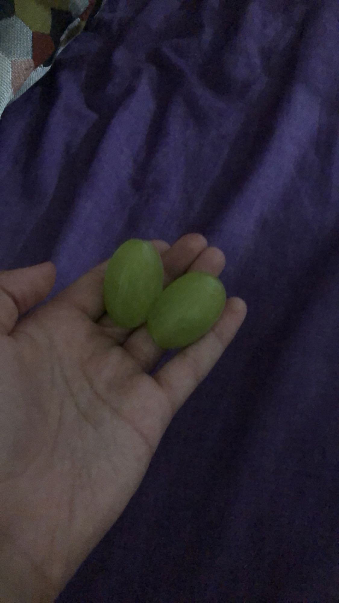 dos uvas verdes