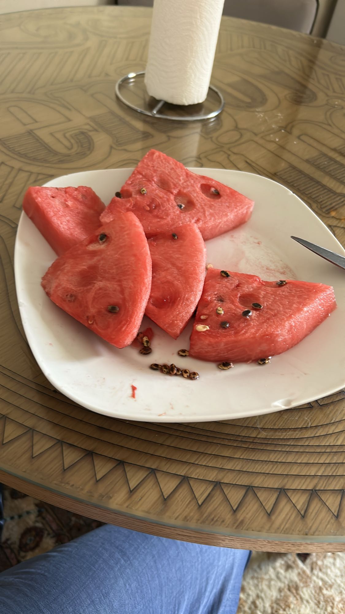 Felii de pepene roșu