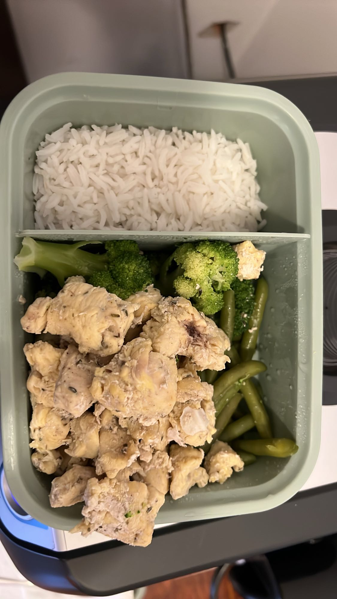 Chicken Rice Veggie Bowl