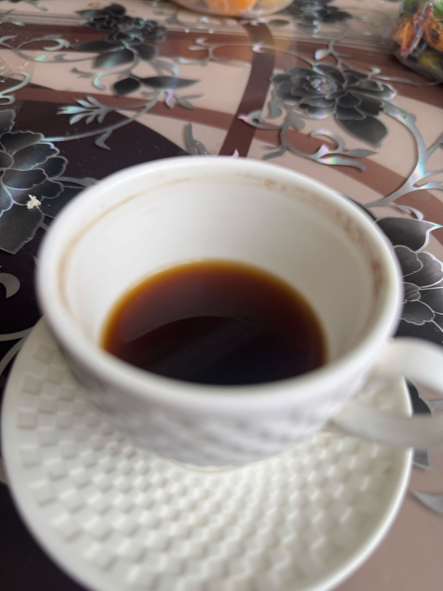 чёрный кофе