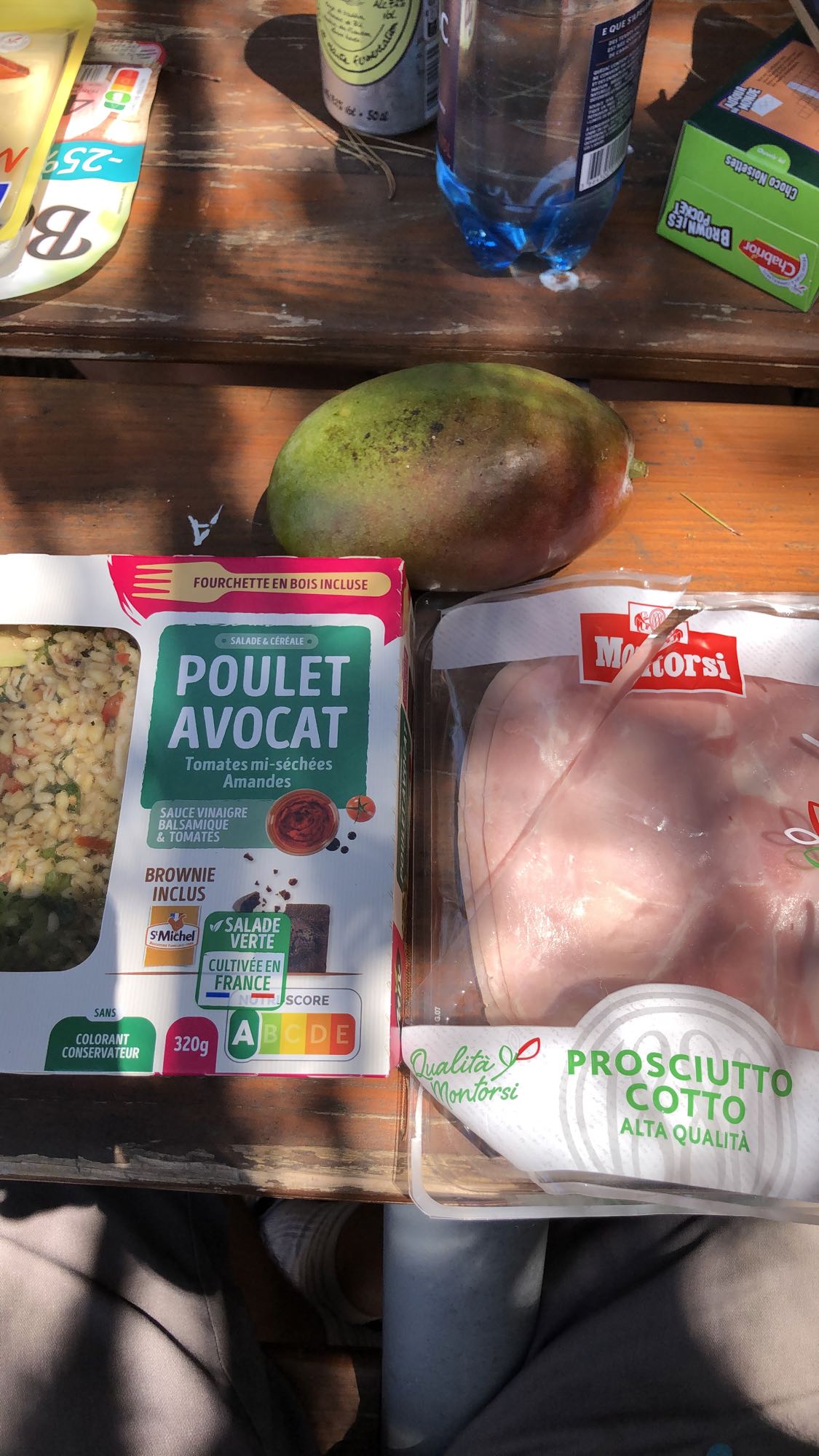 Salade poulet avocat