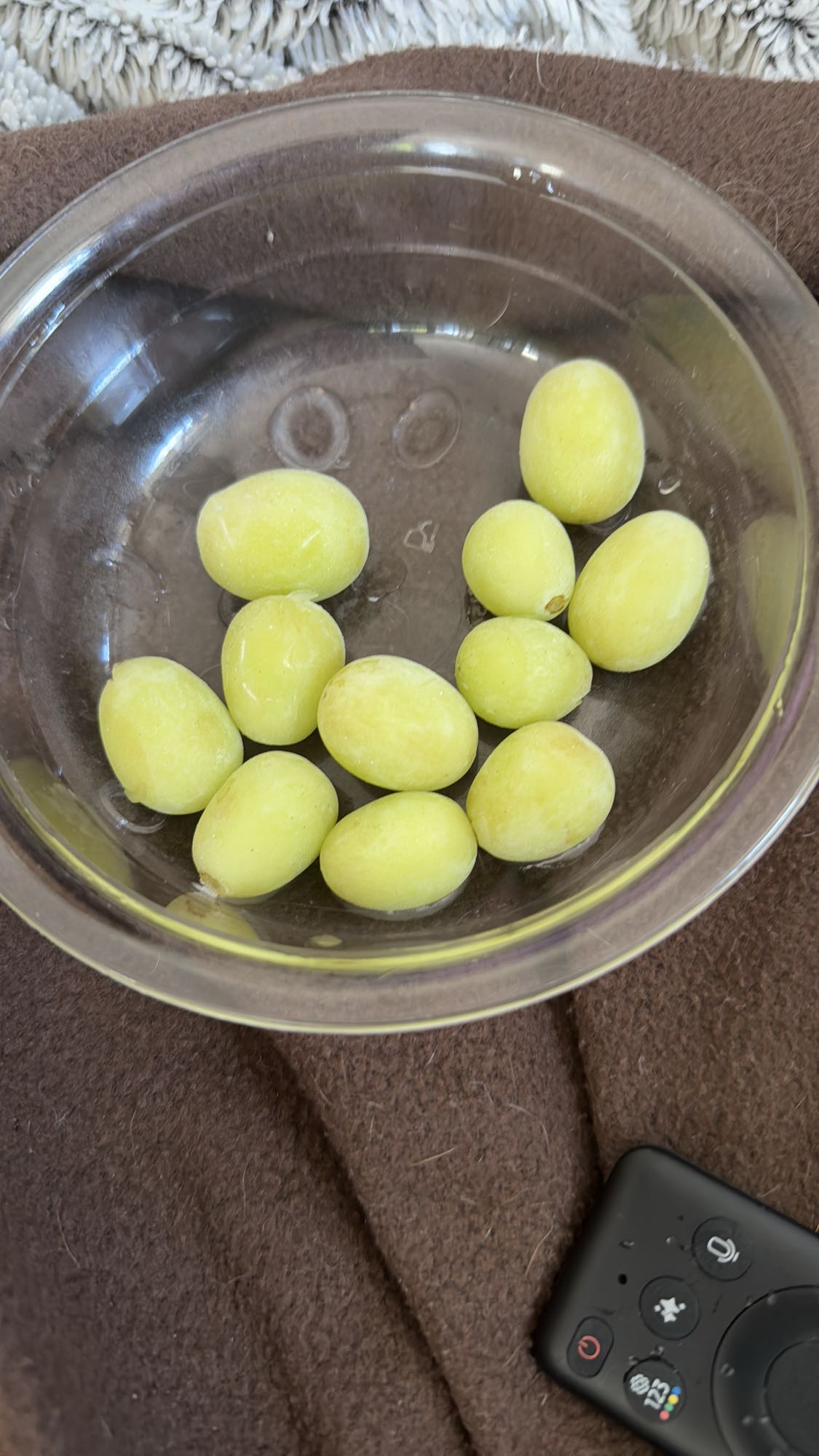 Grüne Trauben Snack