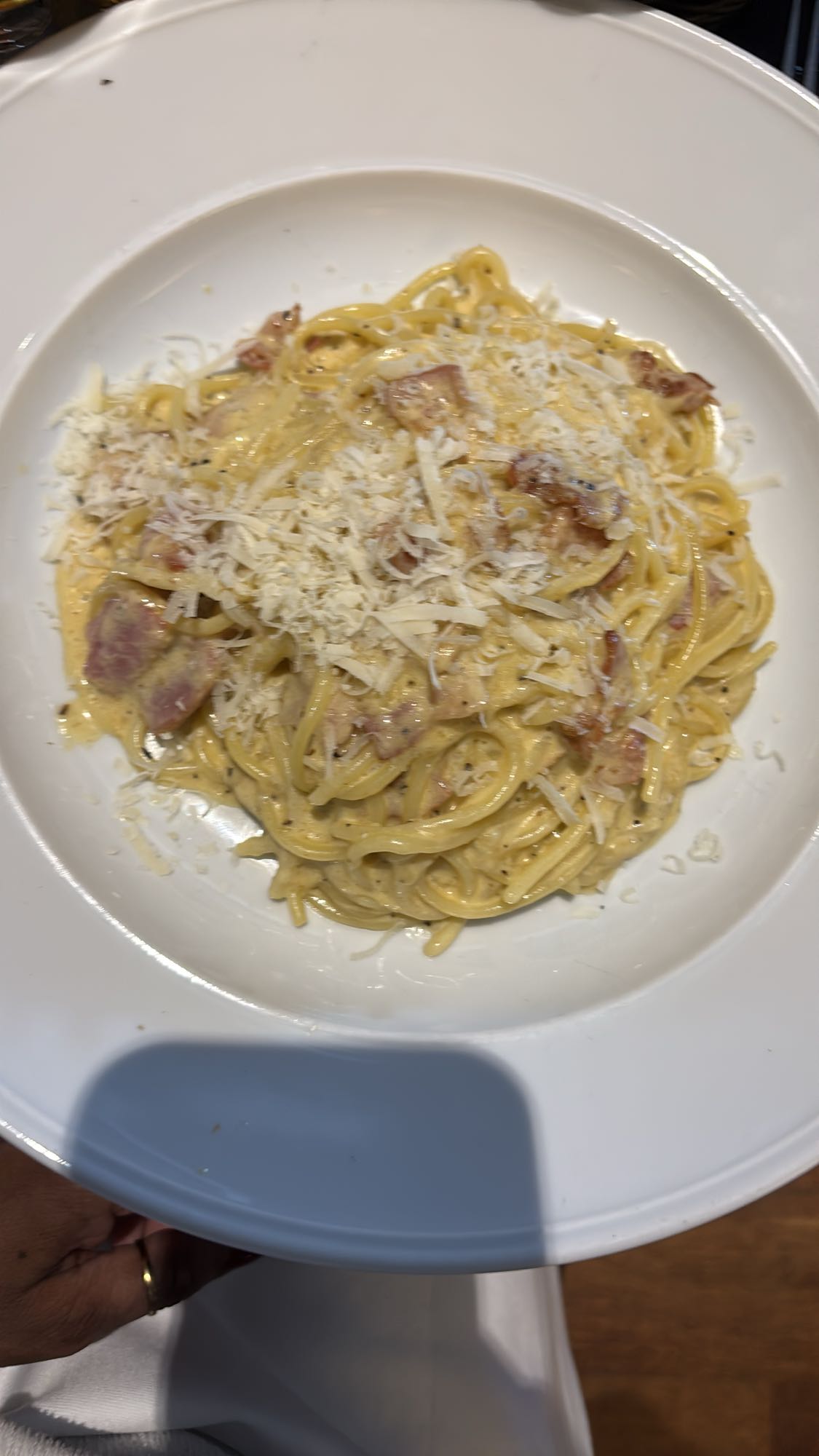 Pasta carbonara