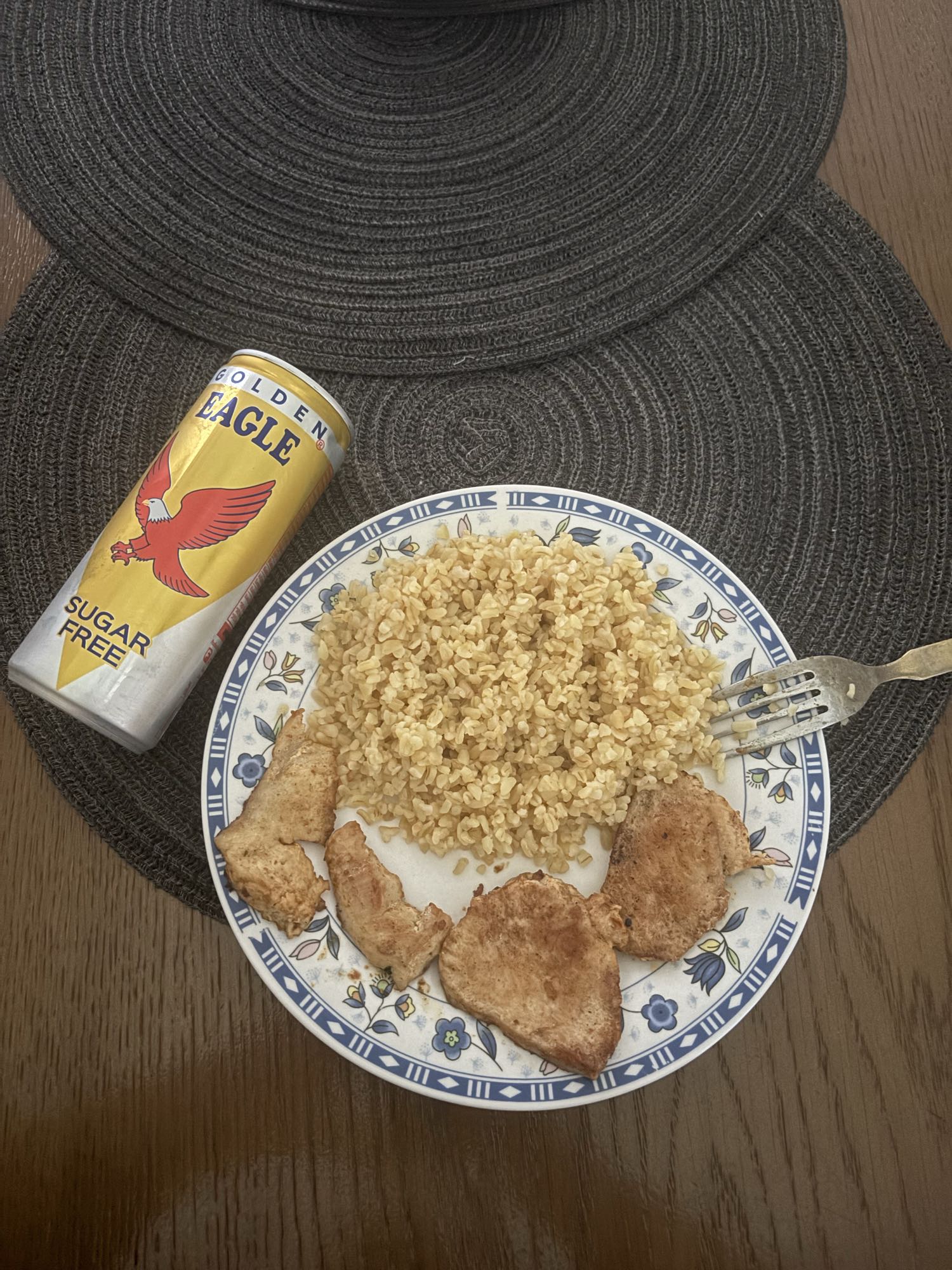 Grilled Chicken with Bulgur