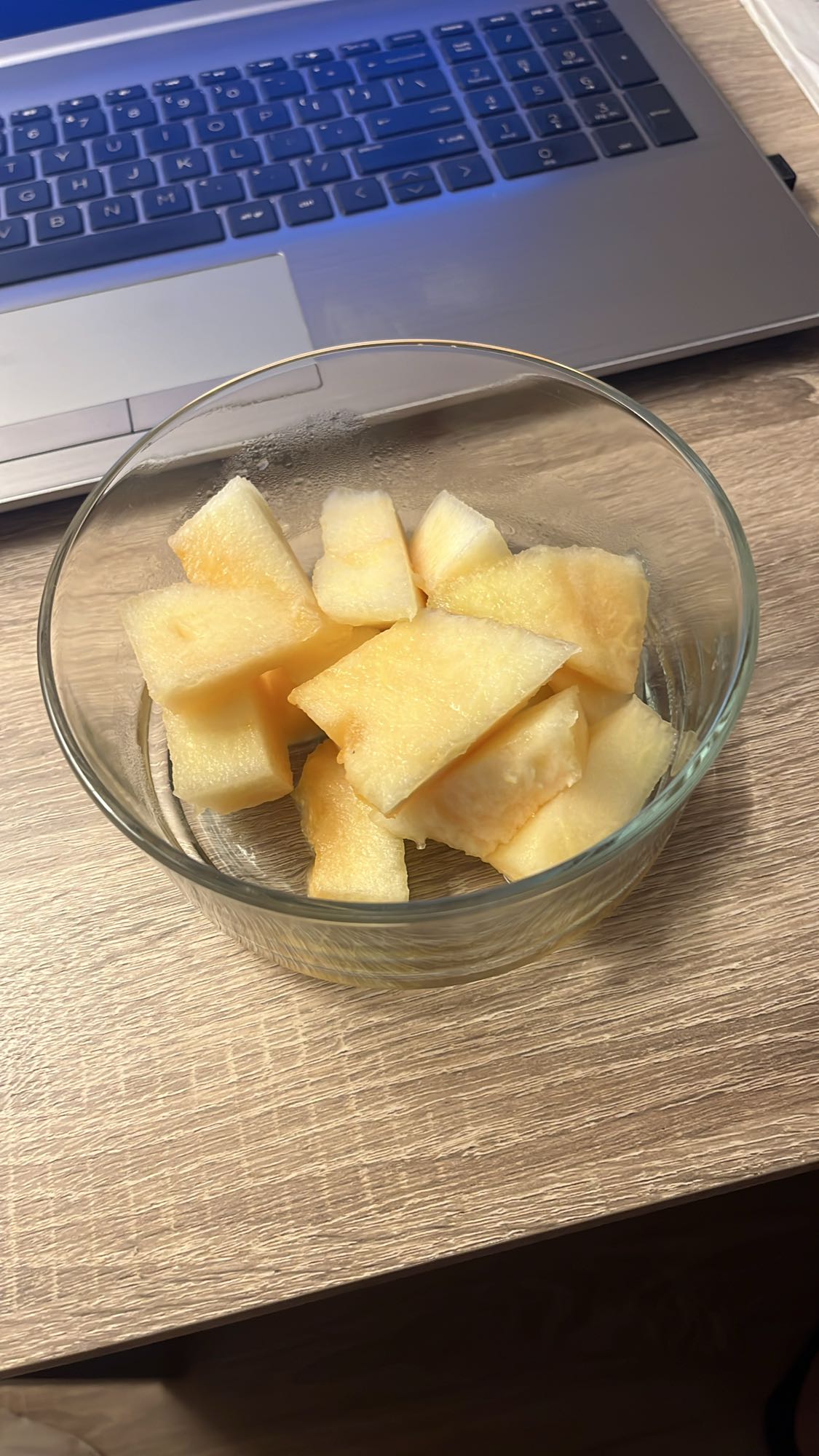 Bucăți de pepene galben