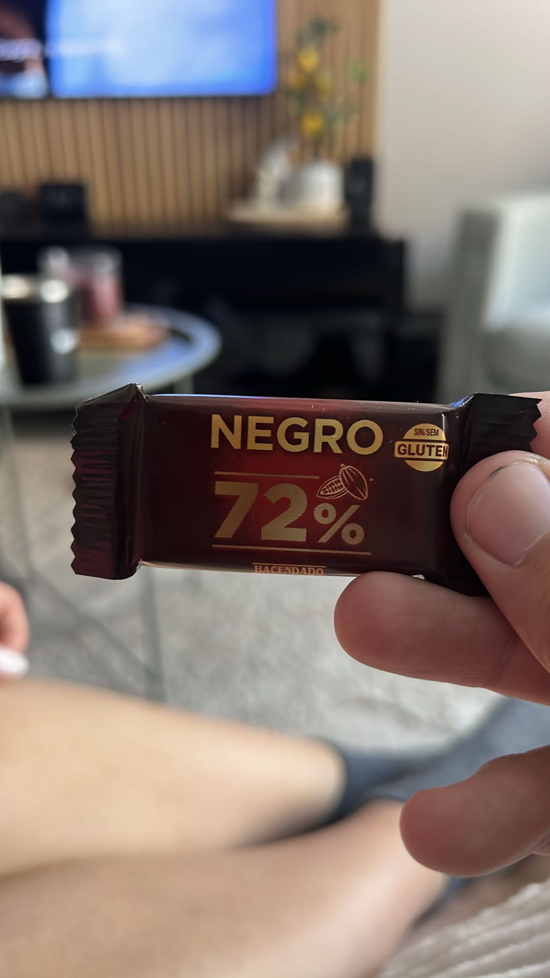 chocolate negro 72%