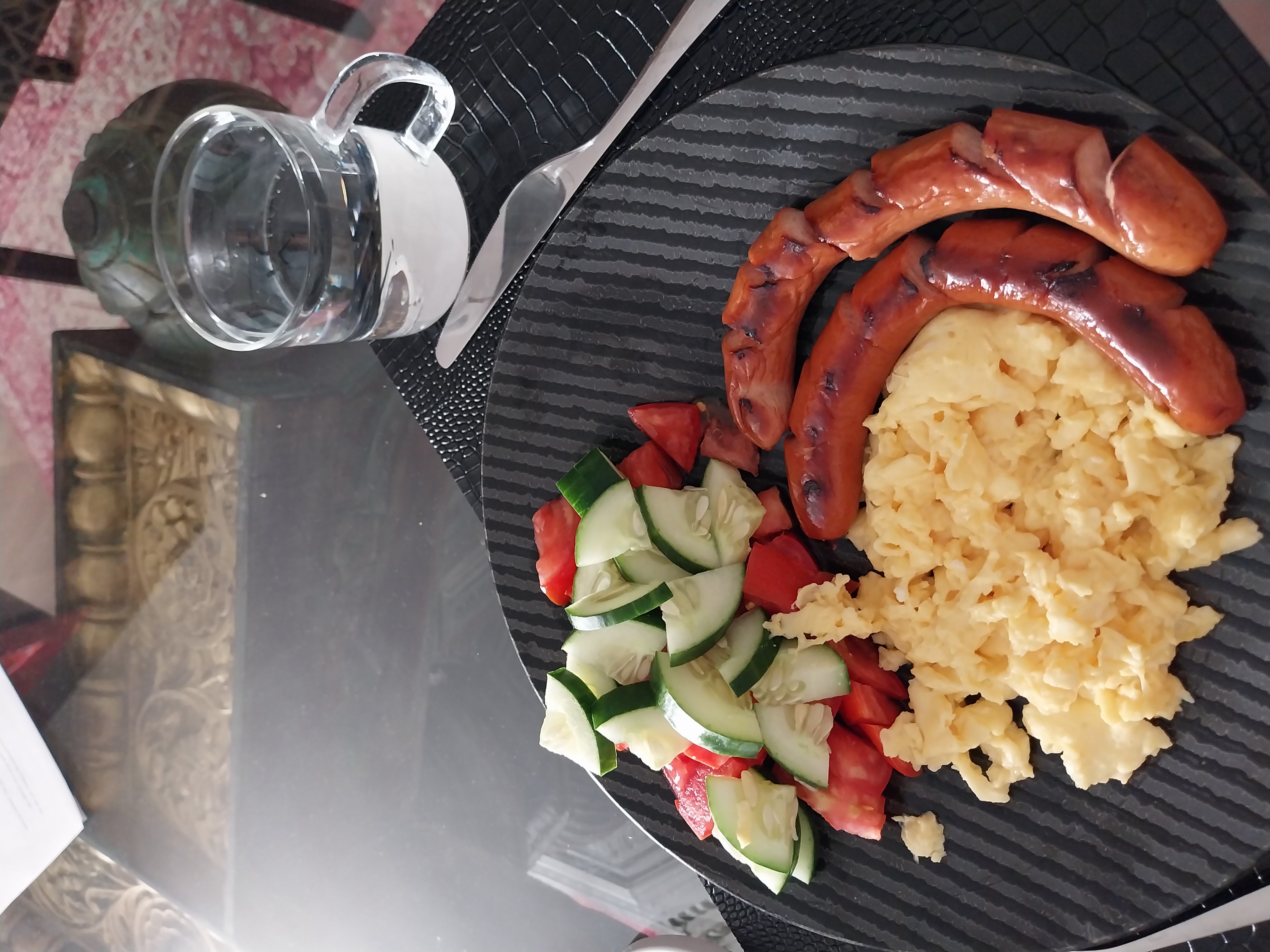 Scrambled Eggs & Sausages