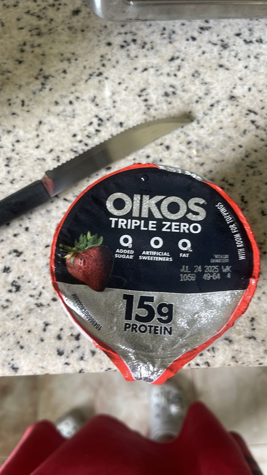 yogur fresa Oikos
