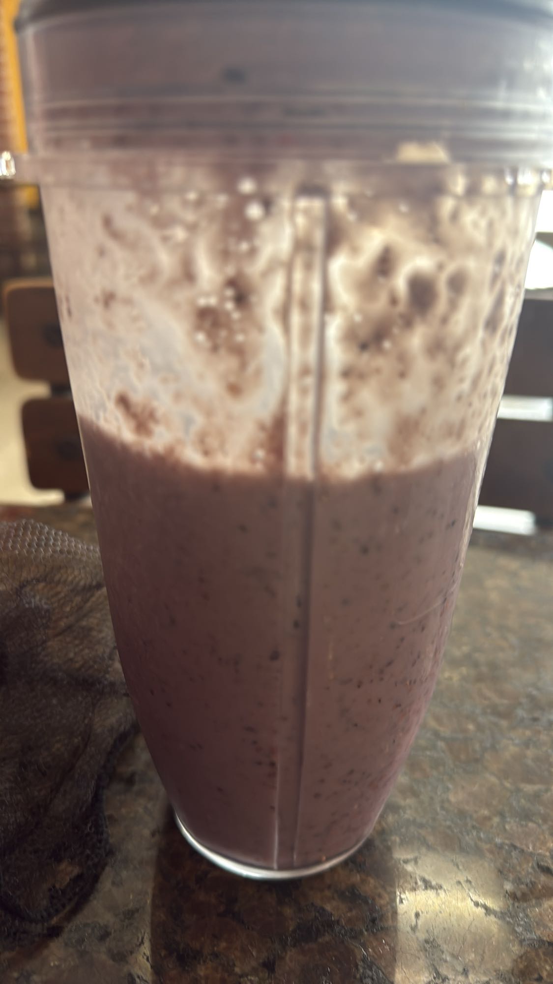 Smoothie aux fruits rouges