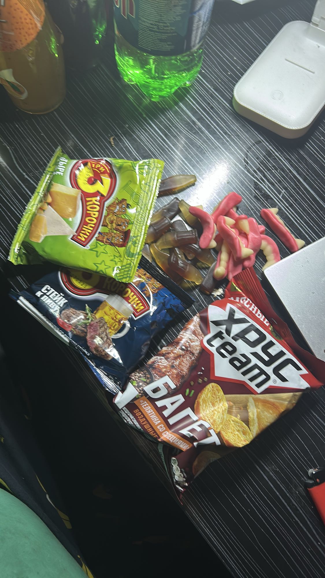 Snack Mix & Soda (No Chips)