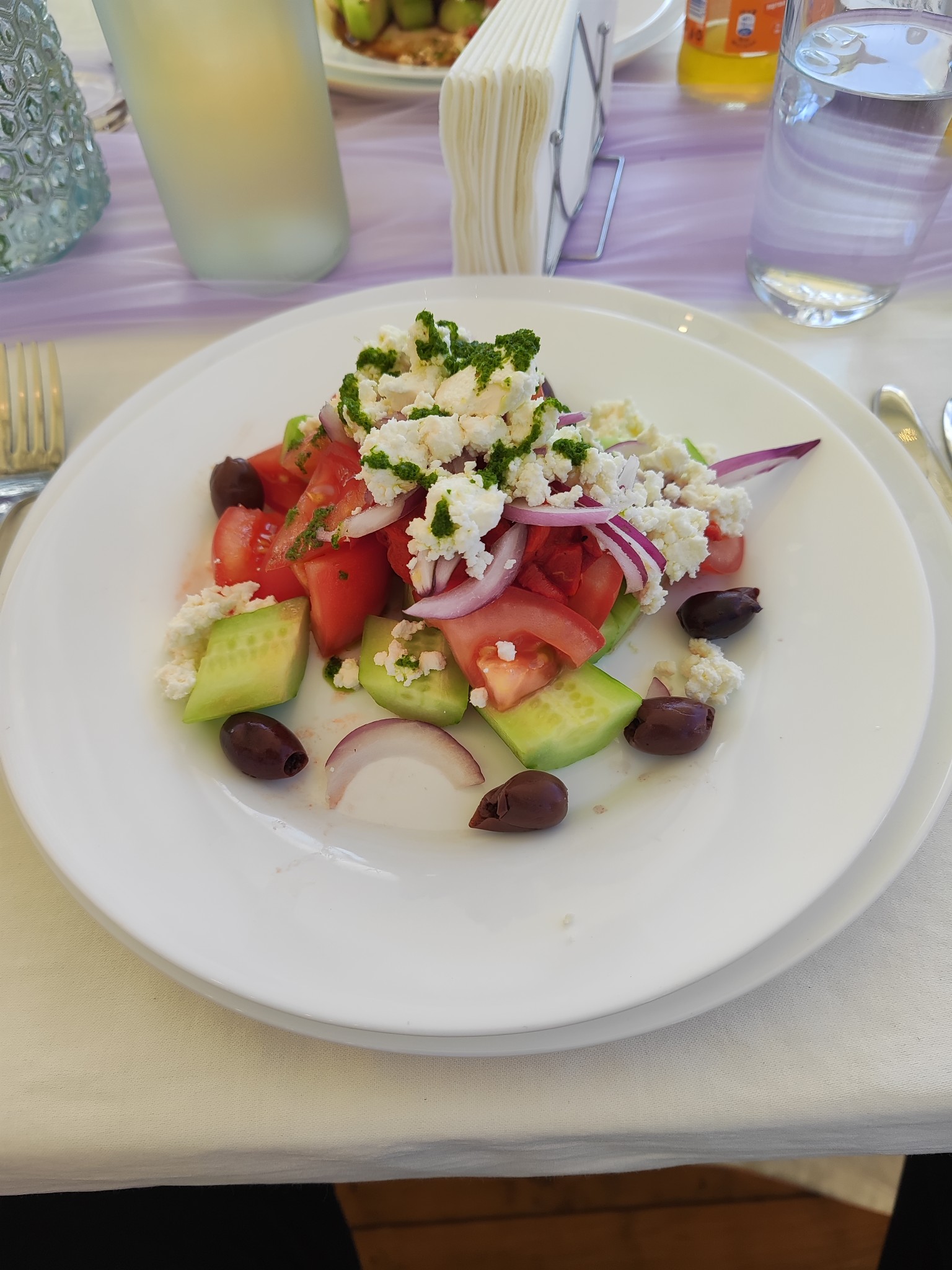Greek Salad Plate