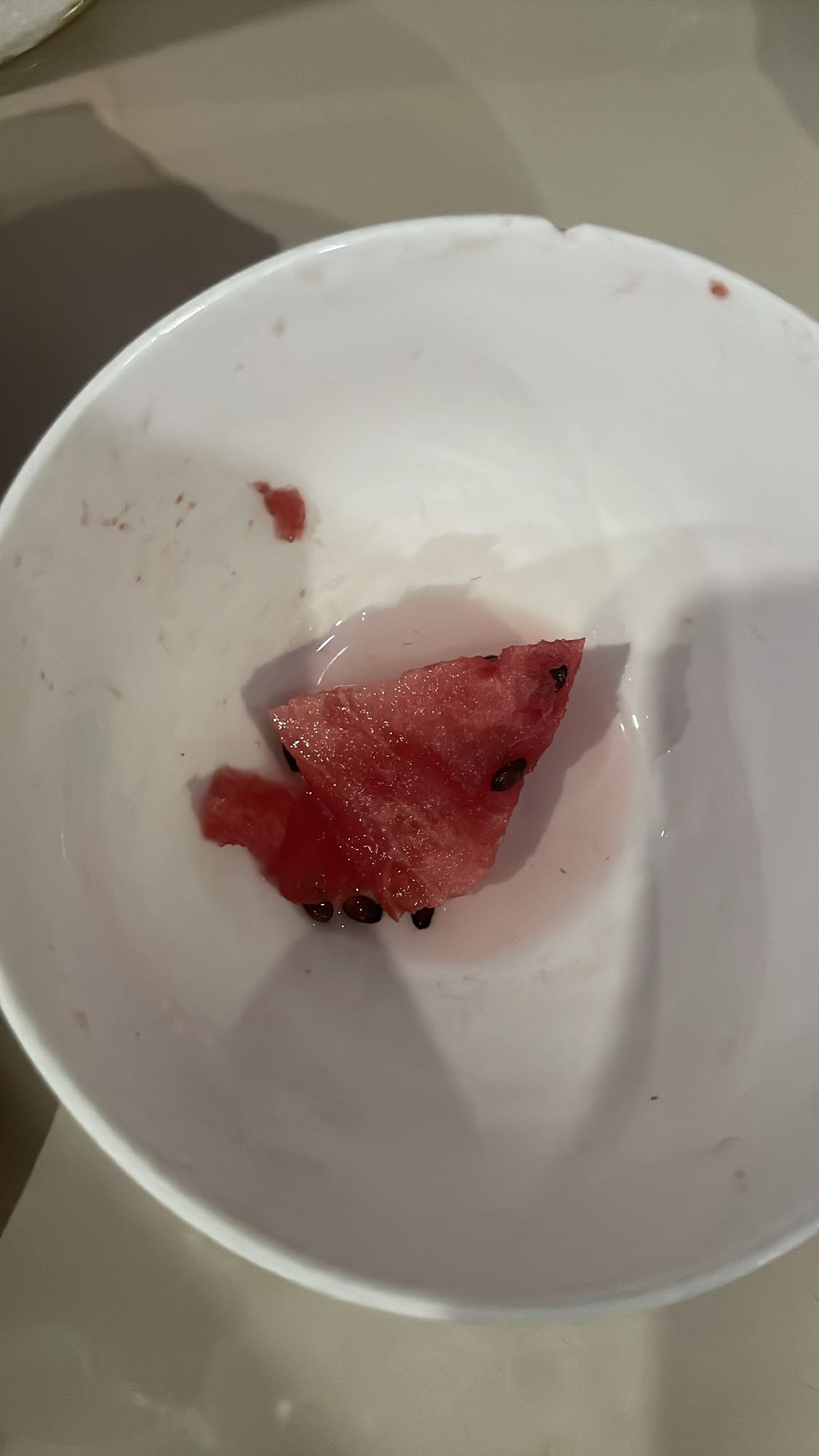 Bucată mică de pepene