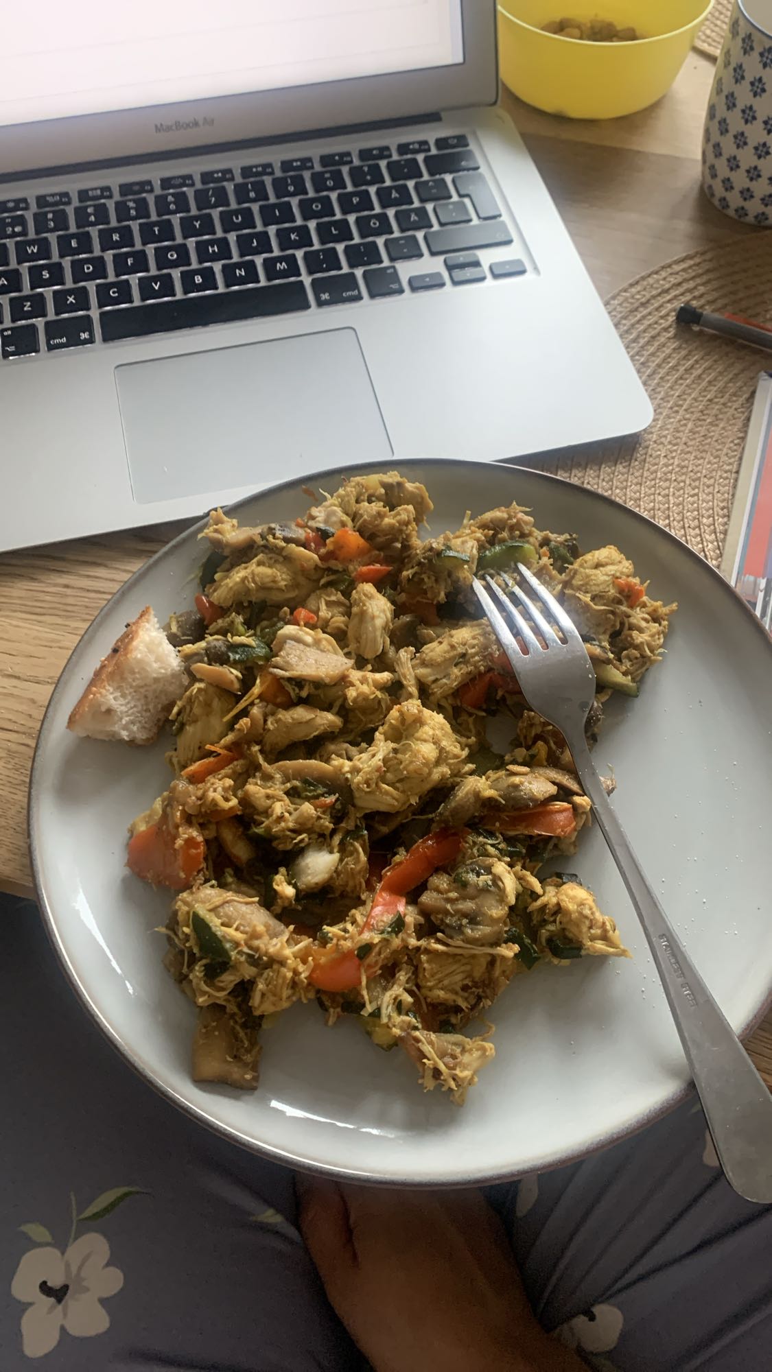 Kycklingröra med grönsaker