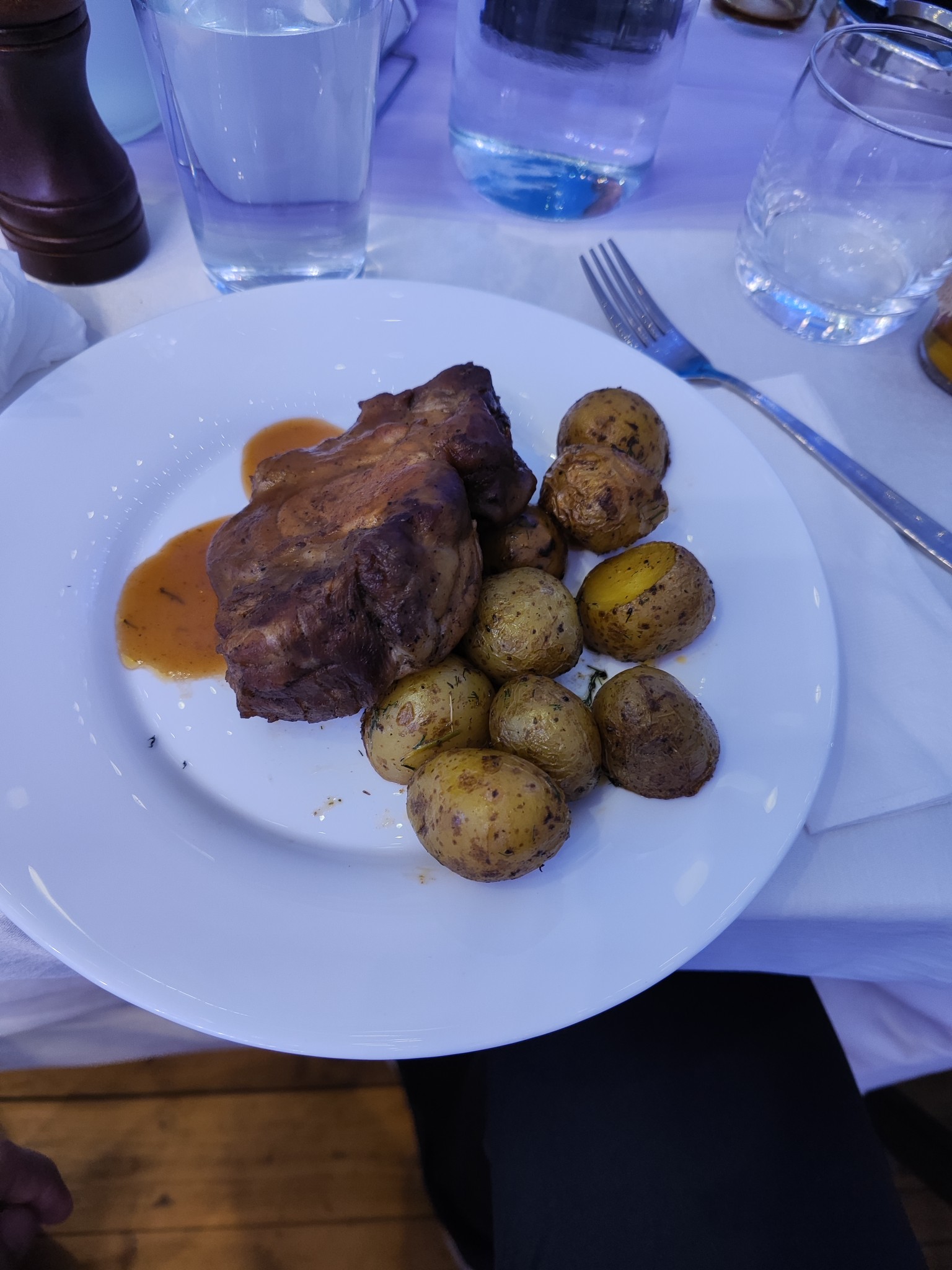 Roast Lamb with Potatoes