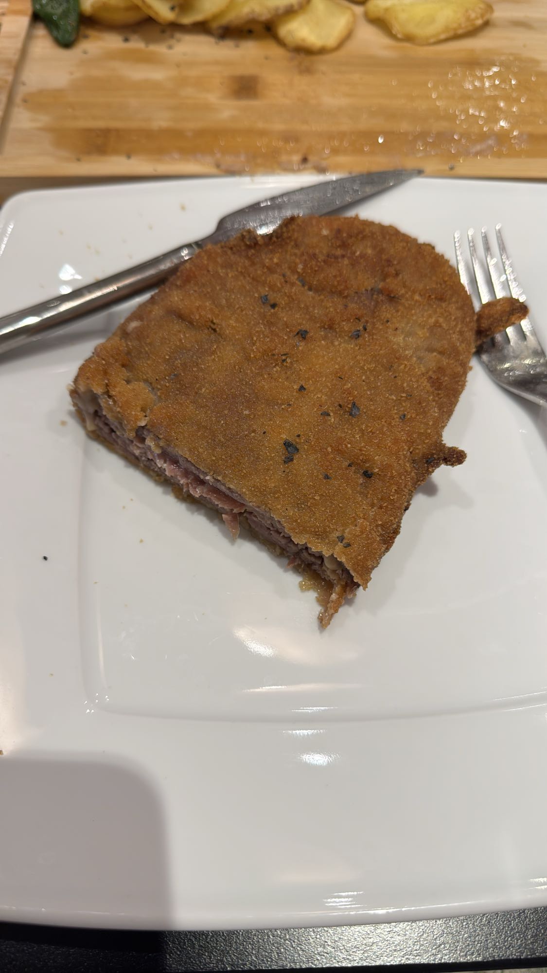 Milanesa rellena