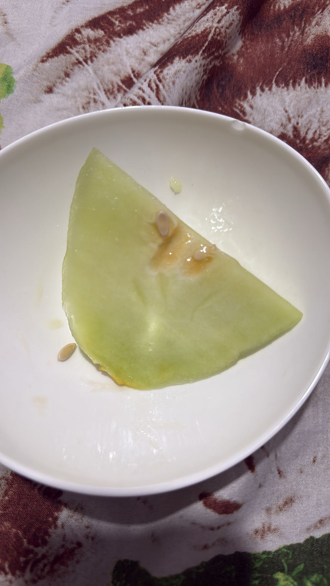Honeydew melon slice
