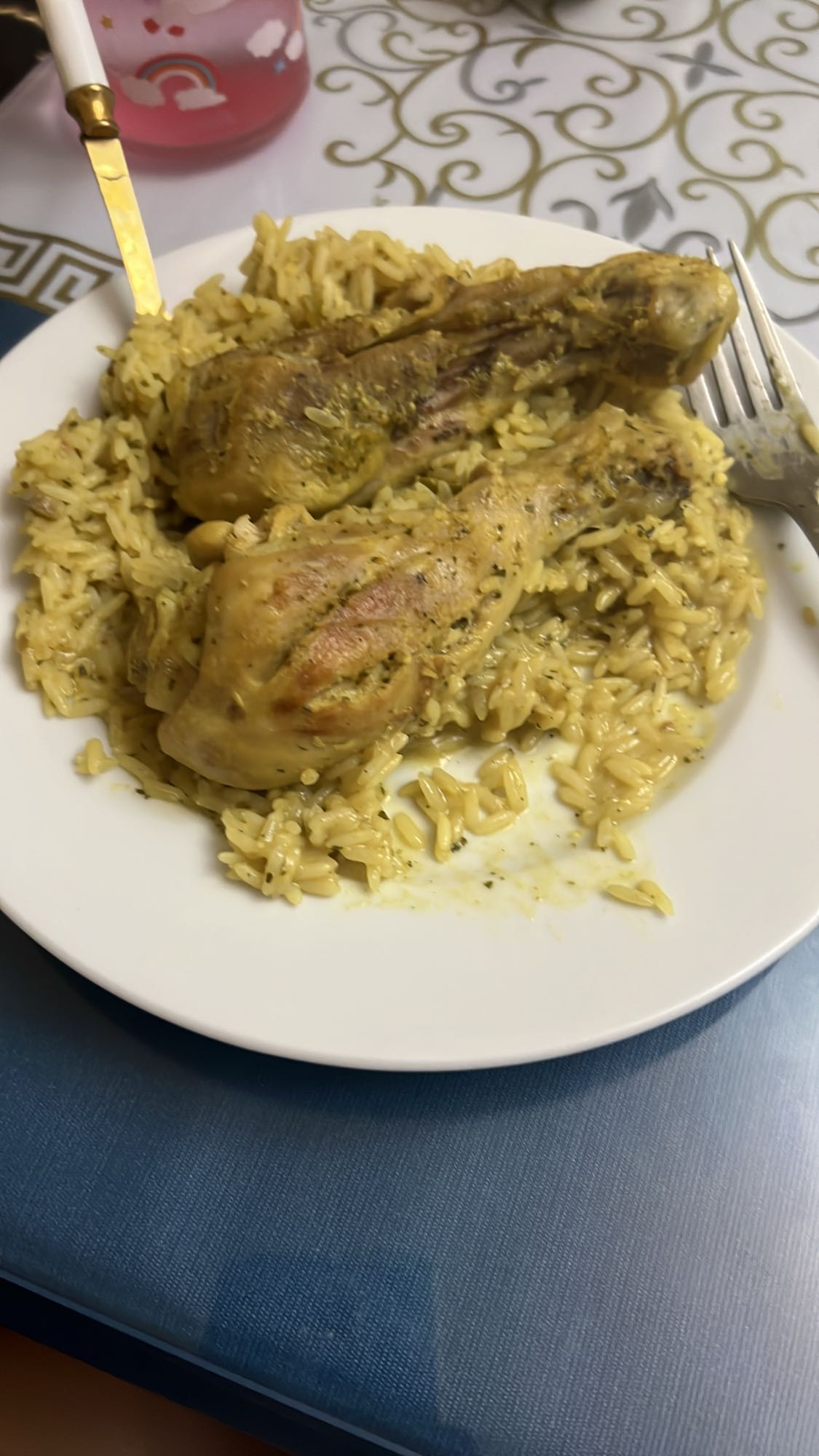 pollo con arroz