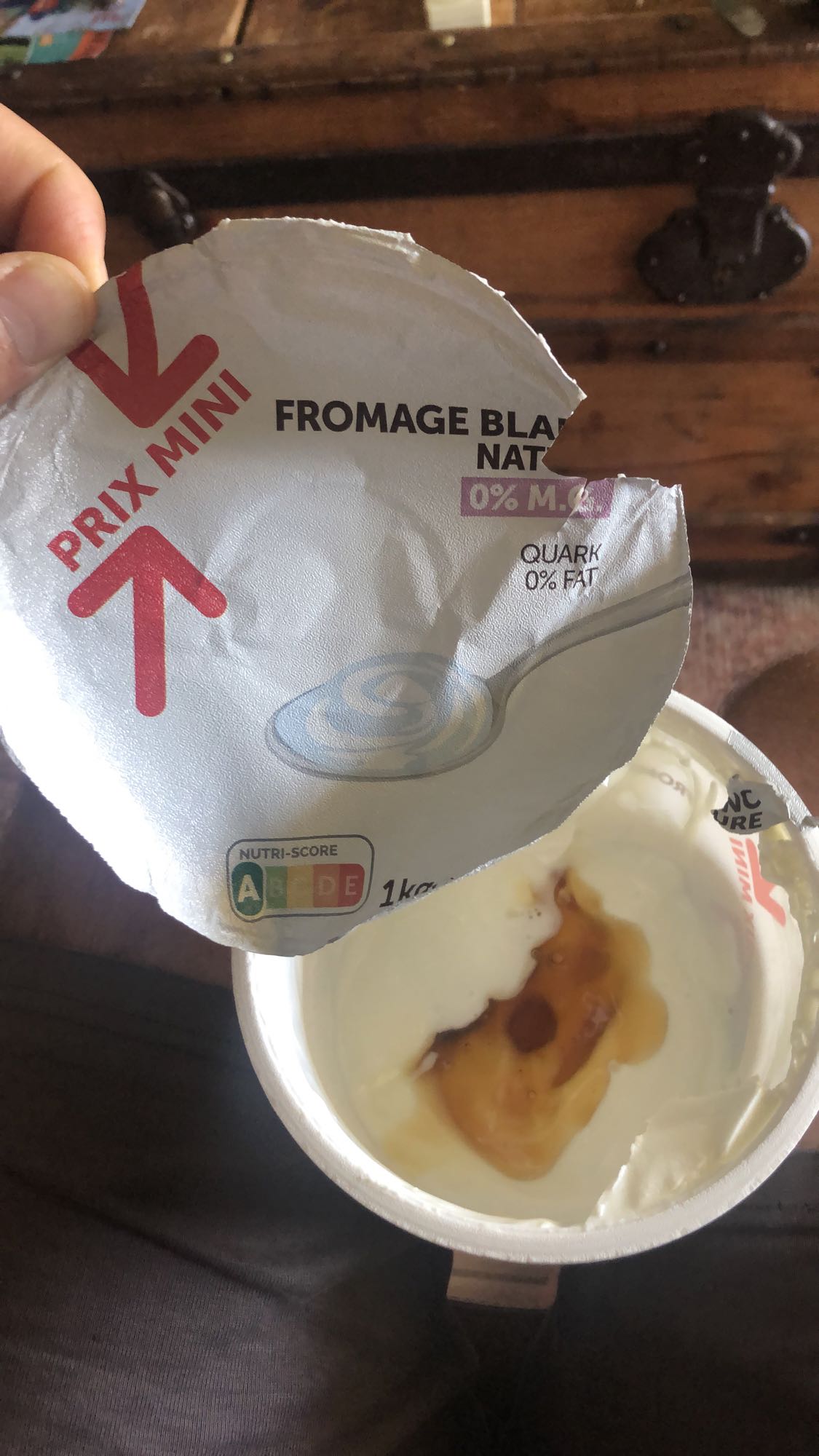 Fromage blanc au miel