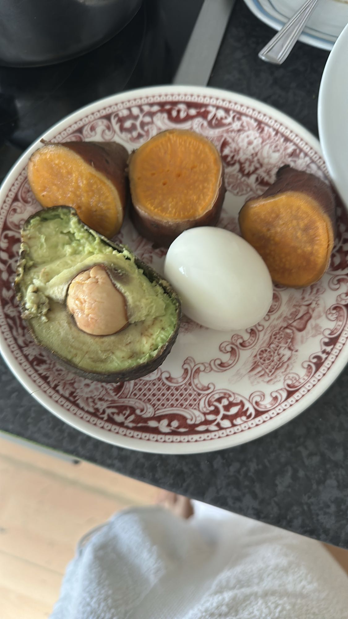 Avocado Egg Sweet Potato