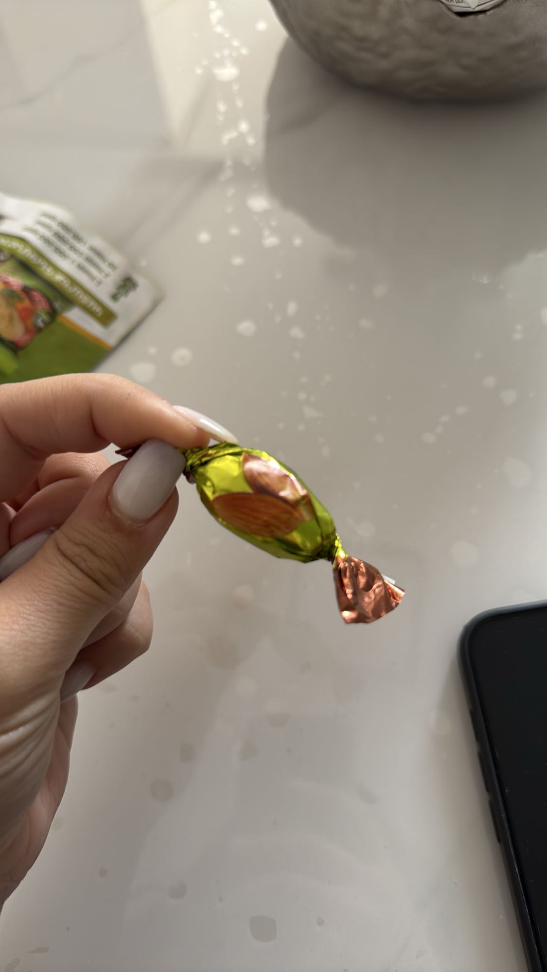 Wrapped candy