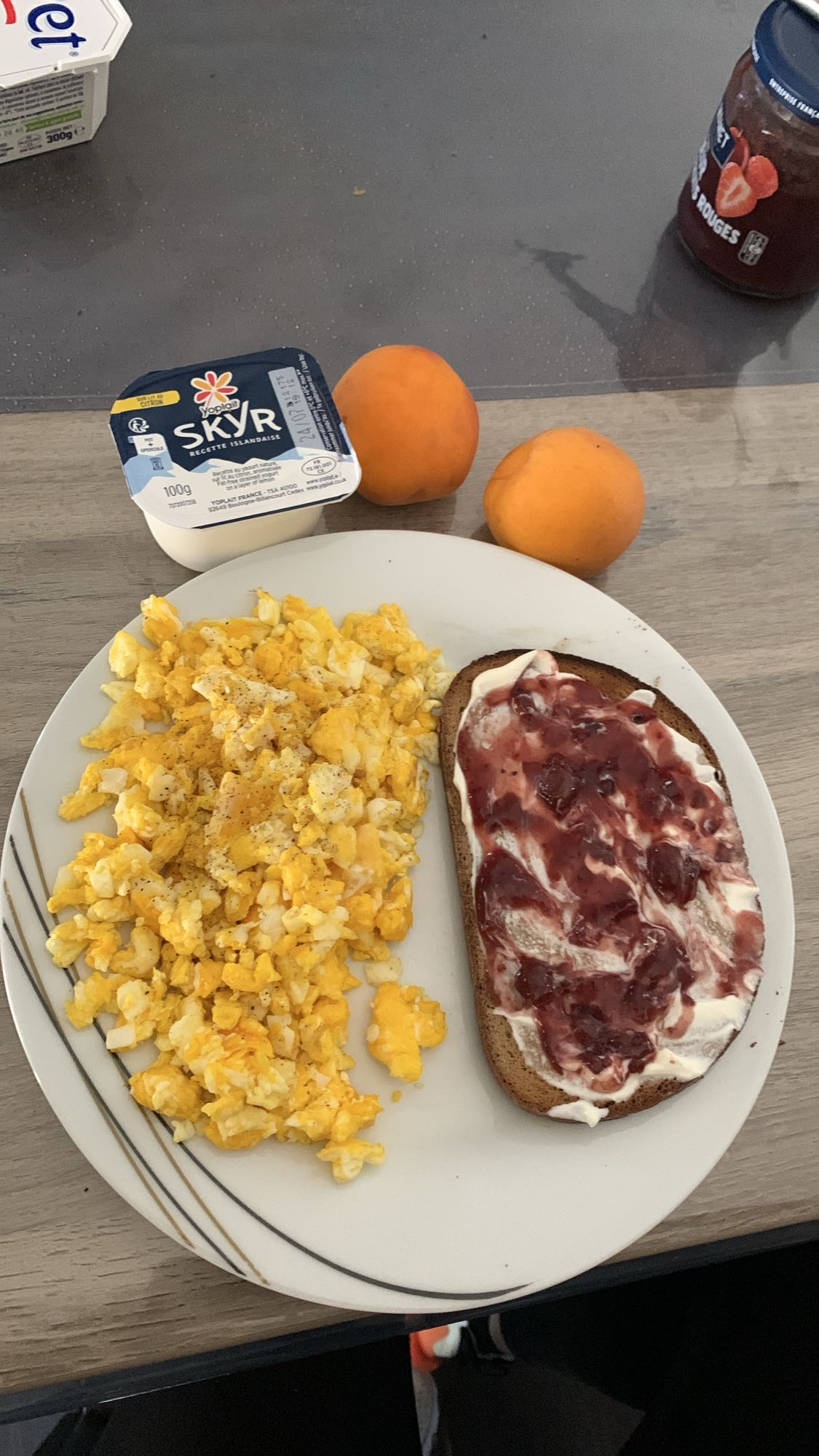 Petit-déjeuner protéiné