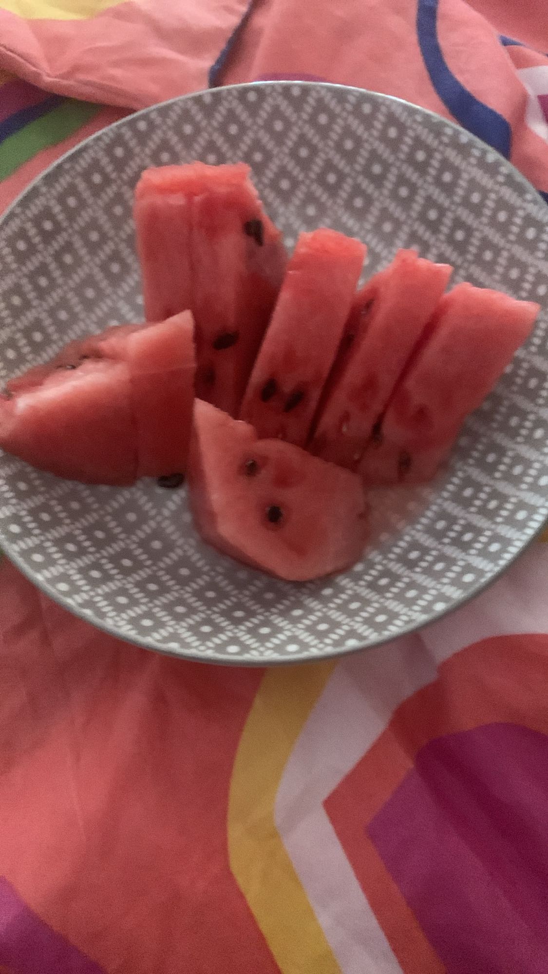 Felii de pepene roșu