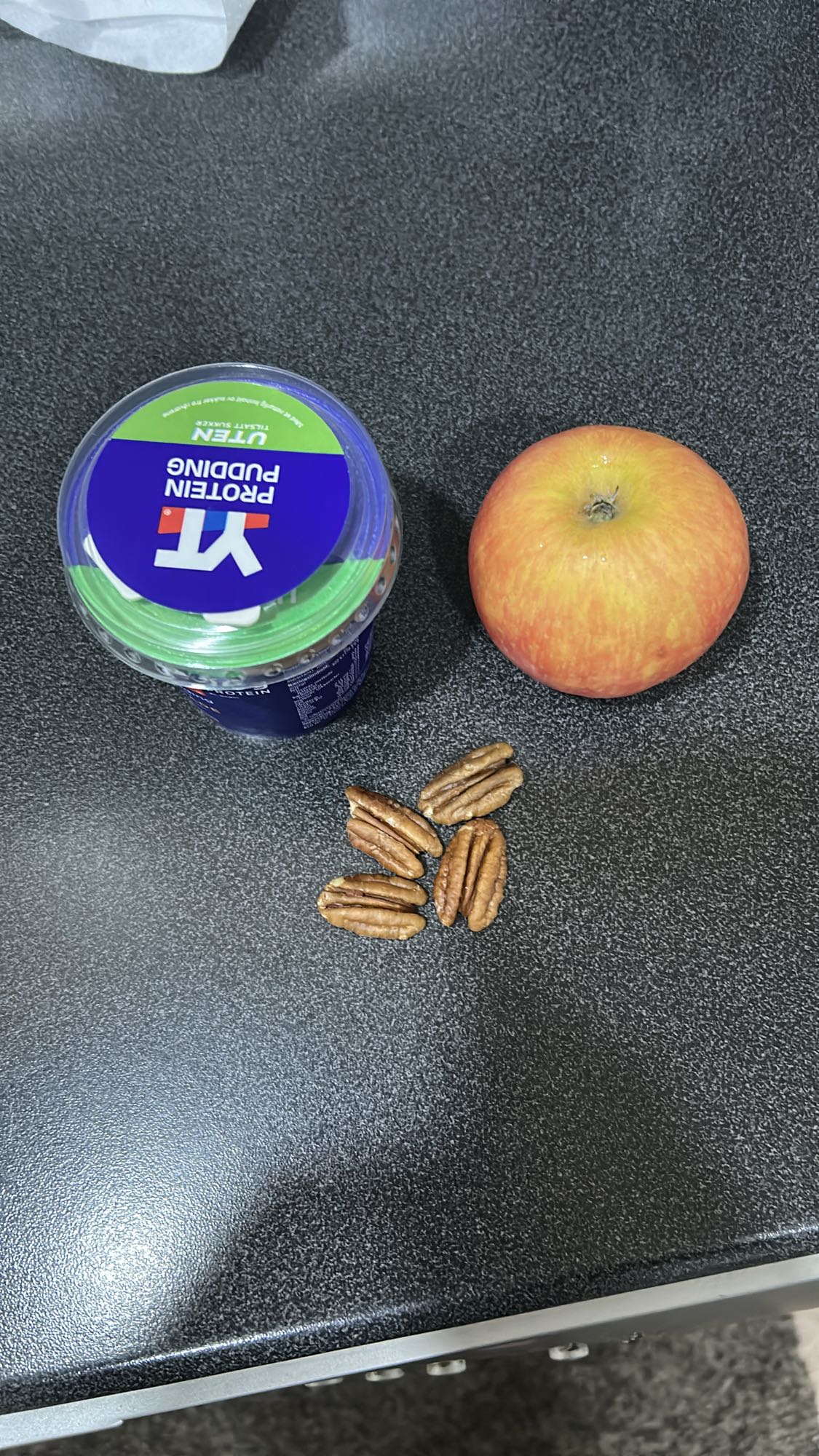 Proteinpudding med eple