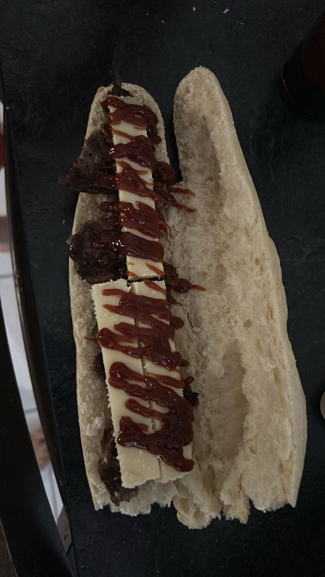 Sandwich steak fromage