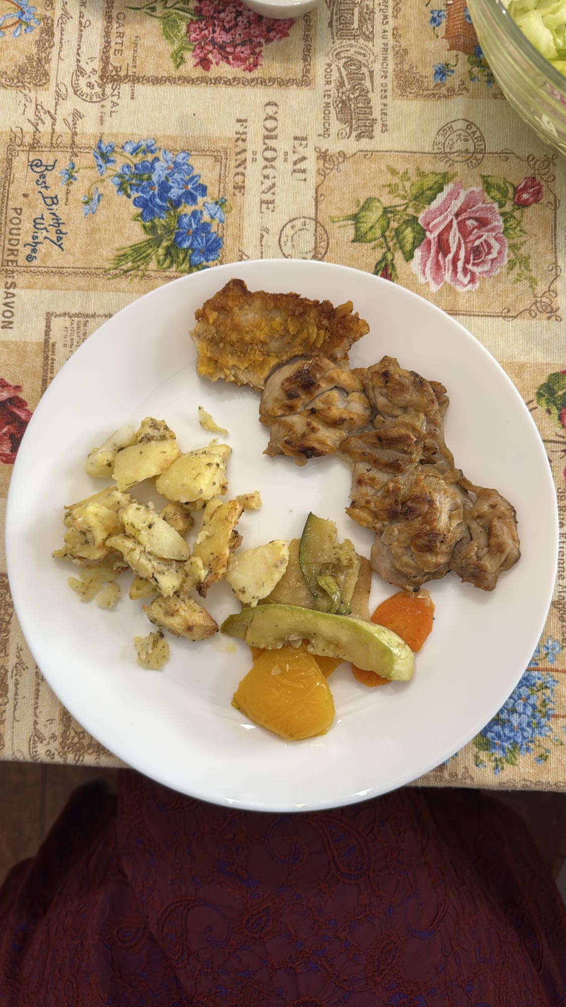 Pui cu legume și cartofi