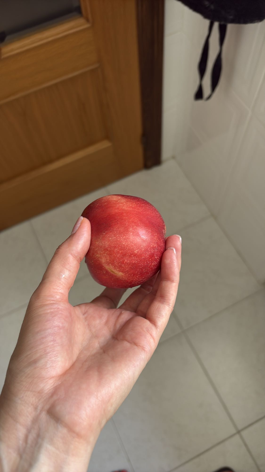Fresh nectarine snack