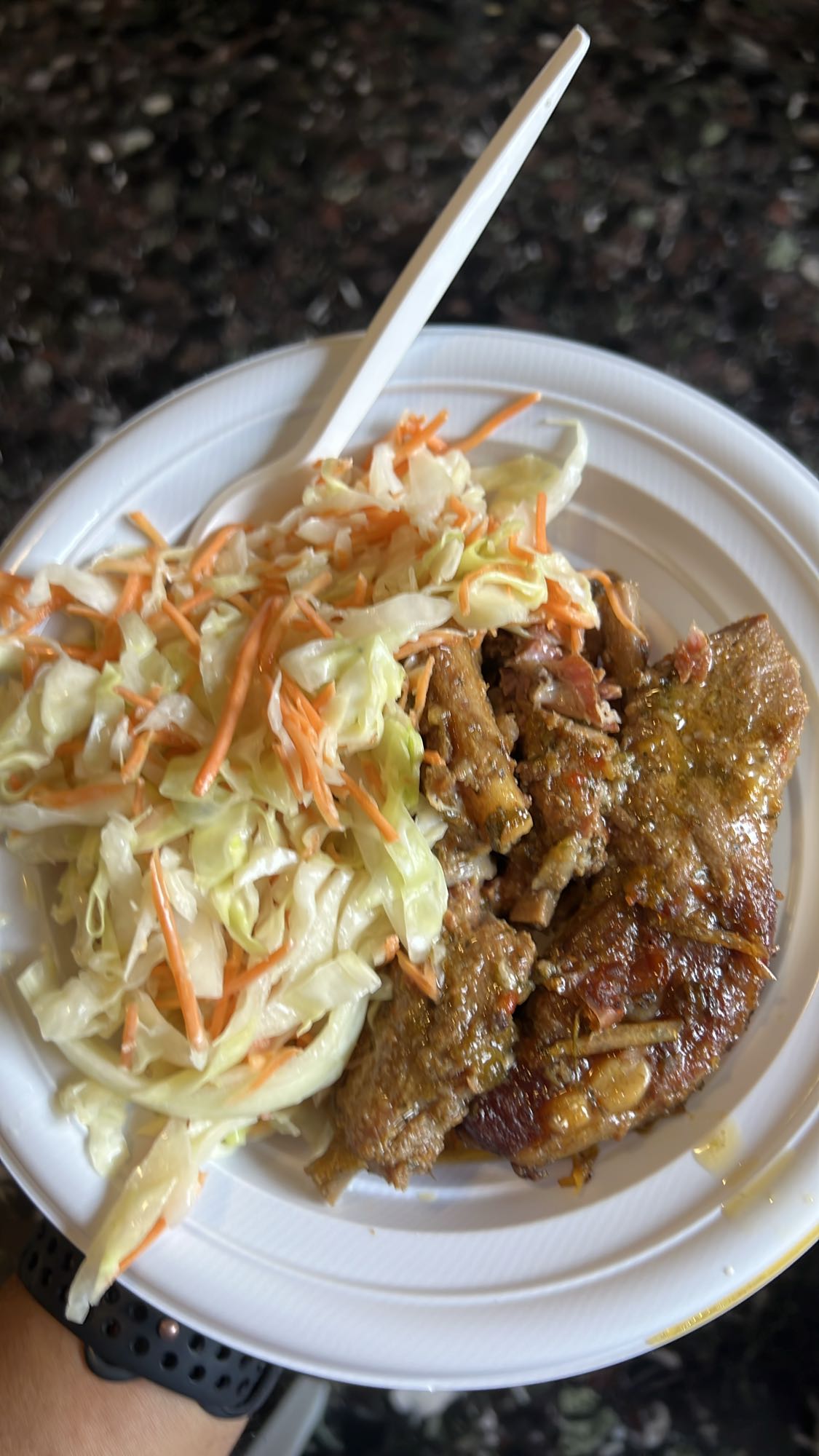Grilled Meat & Slaw
