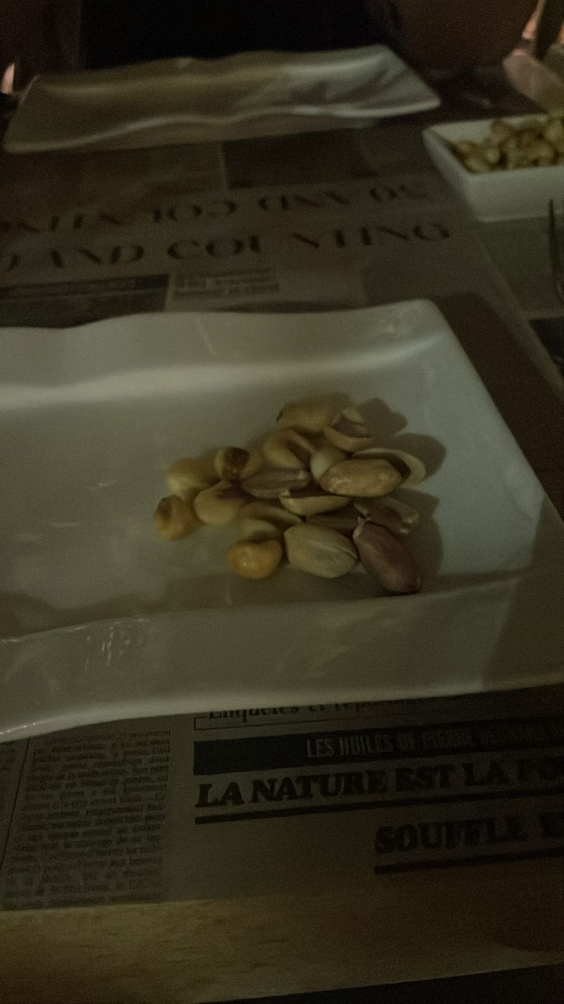 Mixed nuts snack